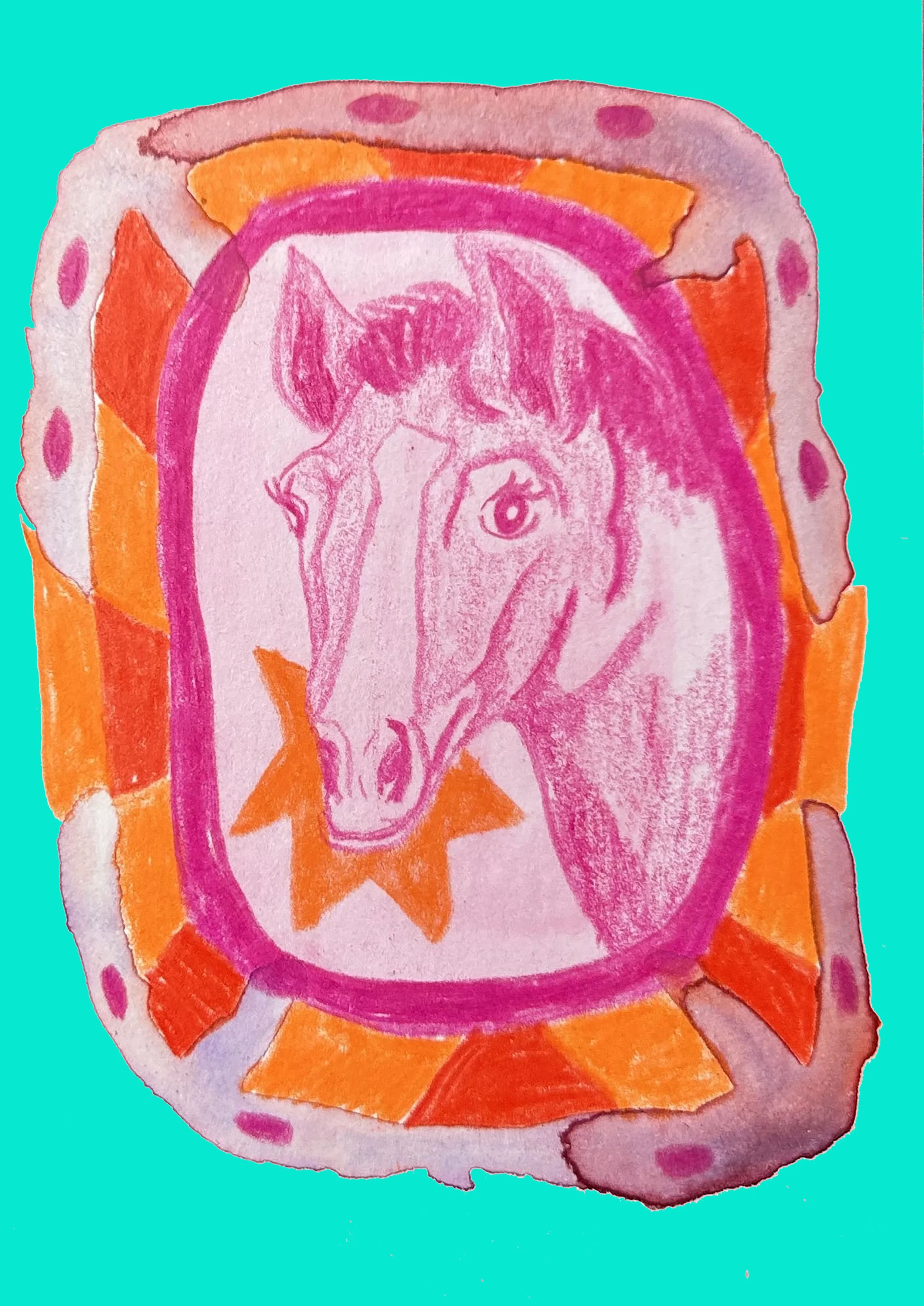 Horse Head Card
