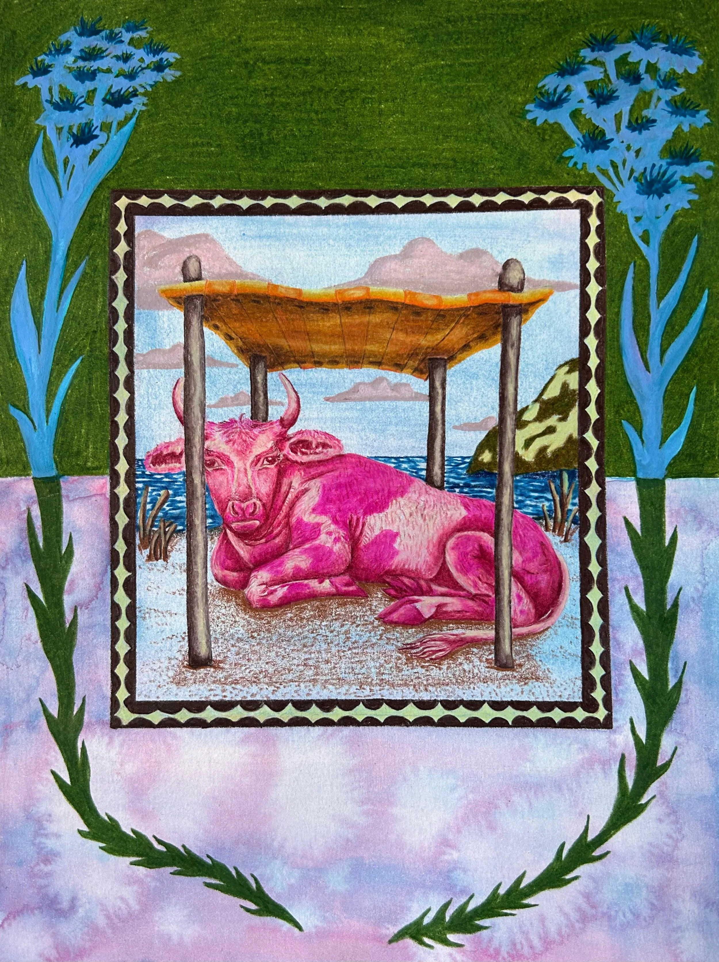 "Beach Cow"