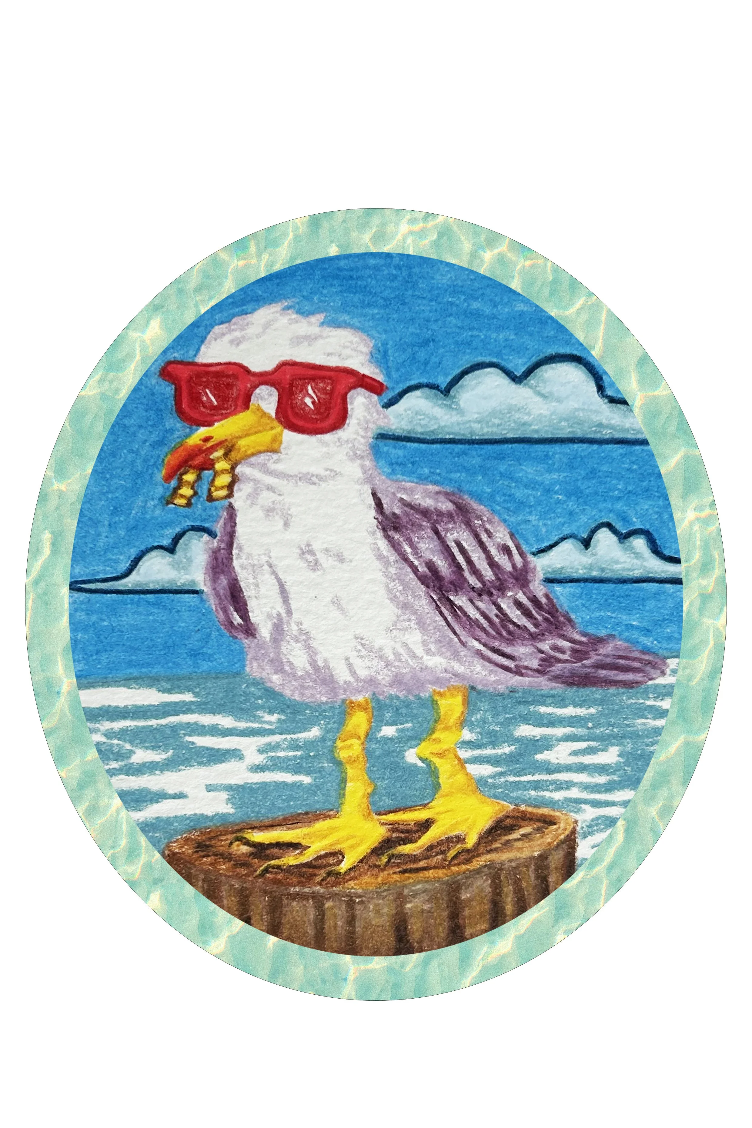 Seagull Sticker