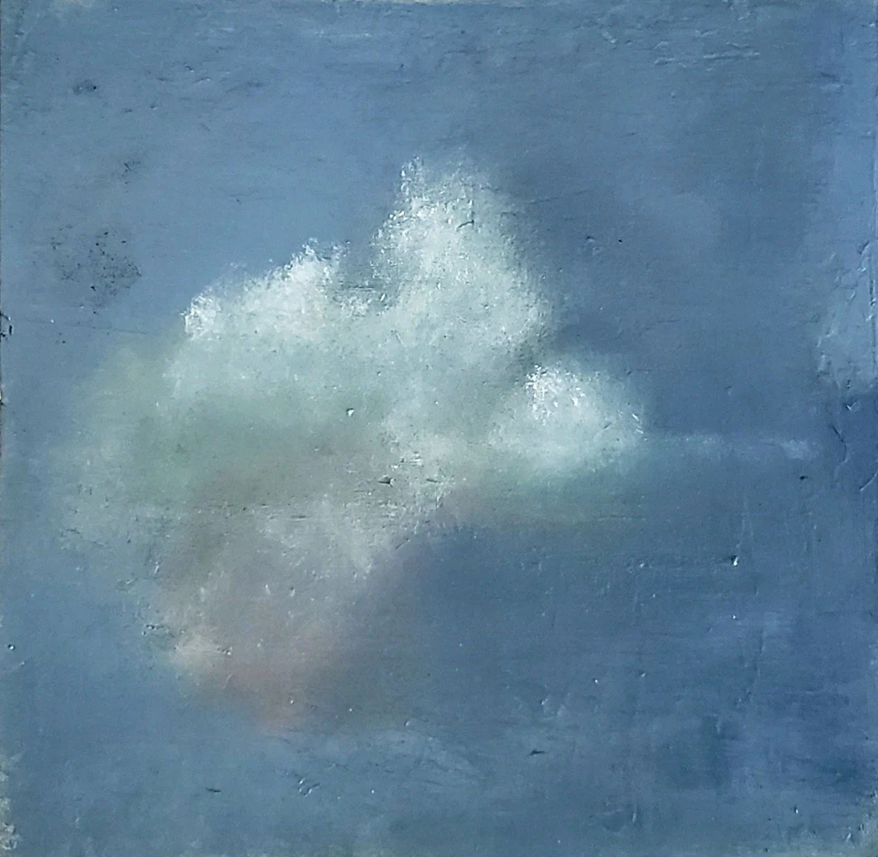 SOME ETHER  //  8 x 8  //  acrylic on reclaimed wood block 