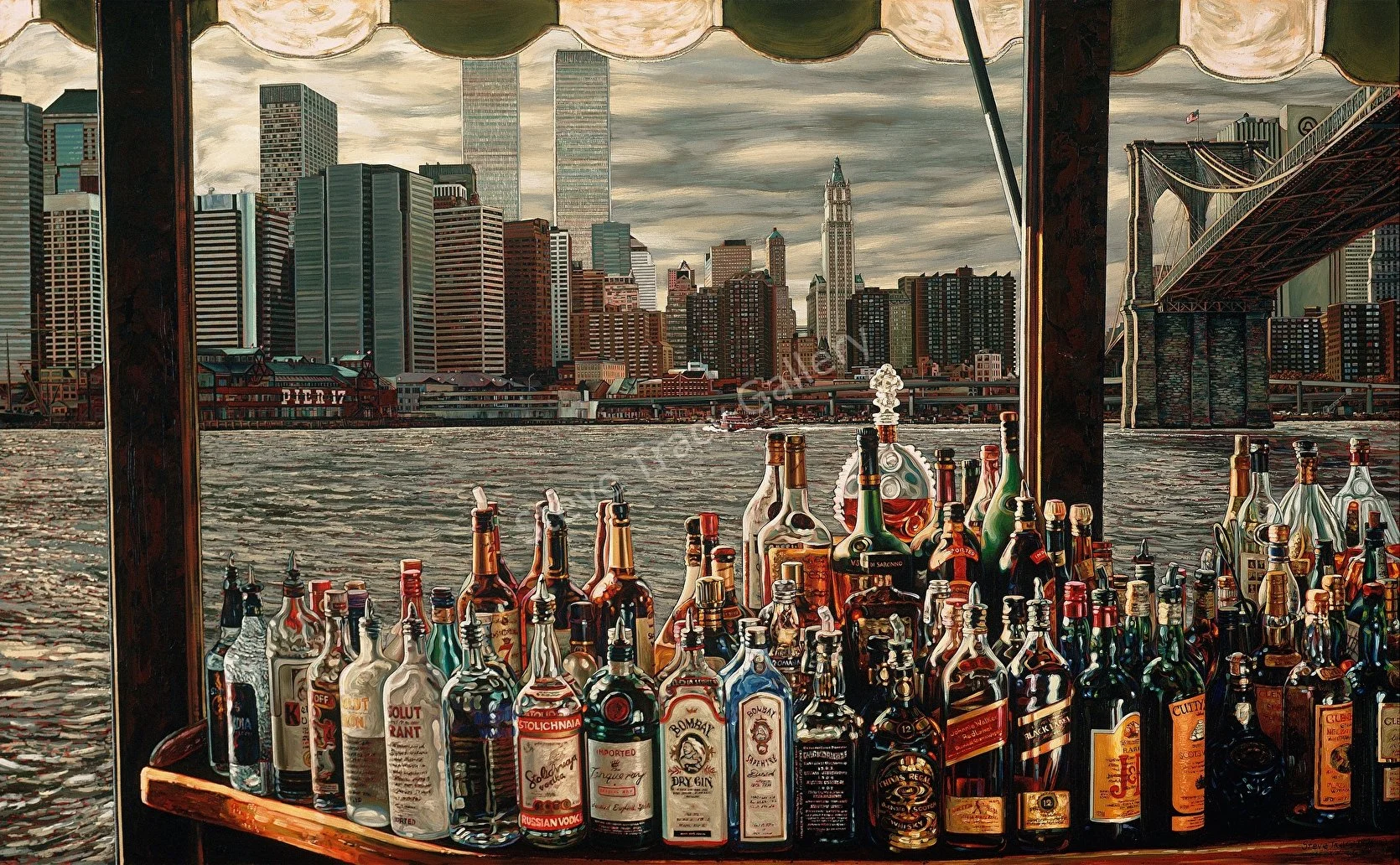 View from the River Café