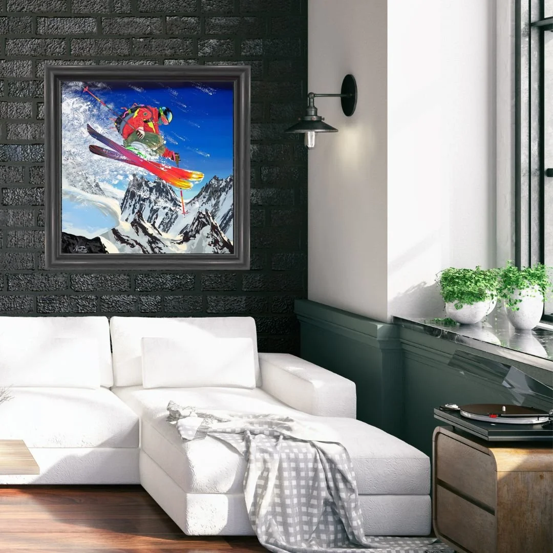 Choosing Passion
Artist Print on Canvas
48&times;48
$3,275.00 - Order online today!

From the globally collected Extreme Skiers collection. Steve Tracy's Extreme Skiers series is found in galleries and private collections across Canada, the United St