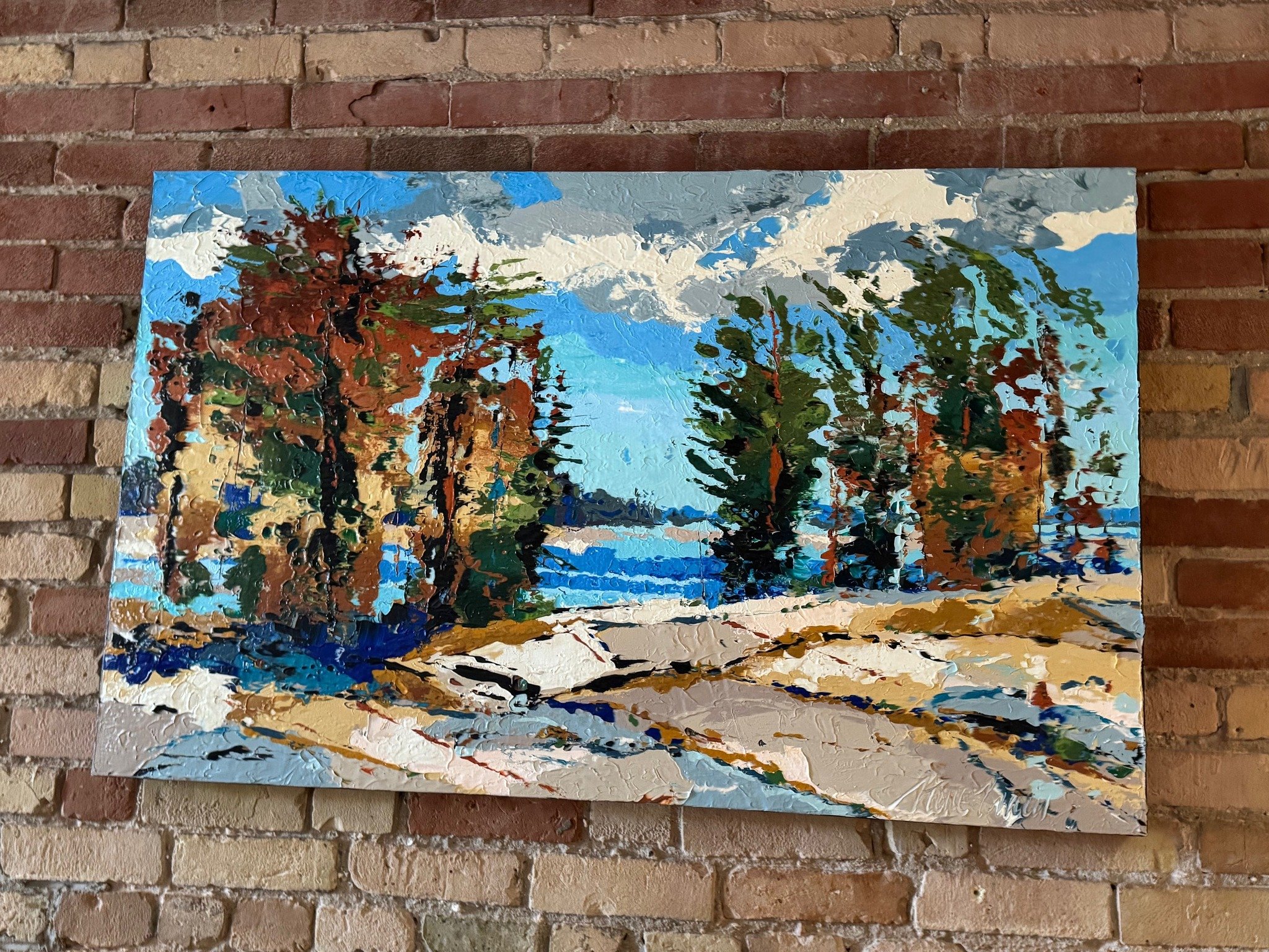 NEW LANDSCAPE AVAILABLE! 🏞️

Elisium
30" x 48&rdquo; 
Acrylic on Canvas
Original Painting

A place that feels familiar, even if you&rsquo;ve never been there.

Elisium captures that quiet moment where the land opens up, the water settles, and e