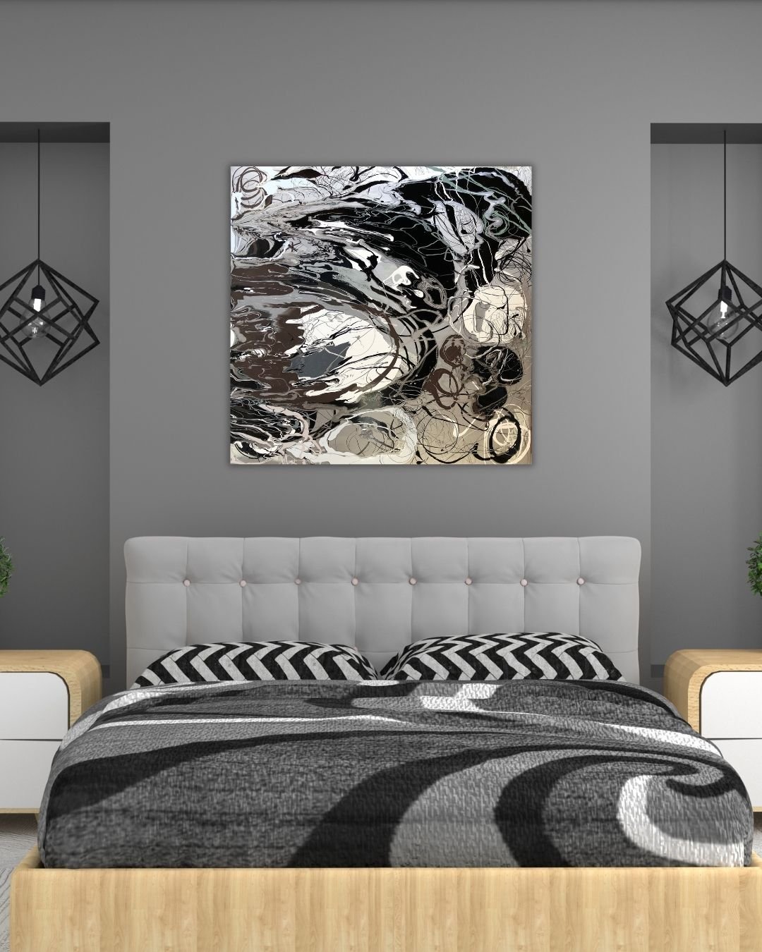 💫 A modern, high-energy aesthetic 💫

Lamborghini
Oil on Canvas
48 x 48

Autokrat is dominated by a dynamic interplay of black, white, and shades of gray, creating an intense sense of movement and energy.

Swirling, strokes and bold contrasts sugges