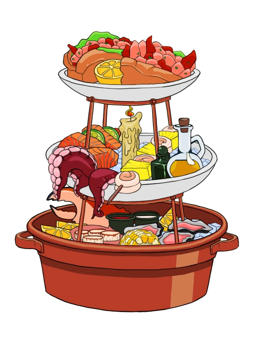 SAV_Fall20_ILLU 352_AudreyRickman_ 3_SeafoodTower.jpg