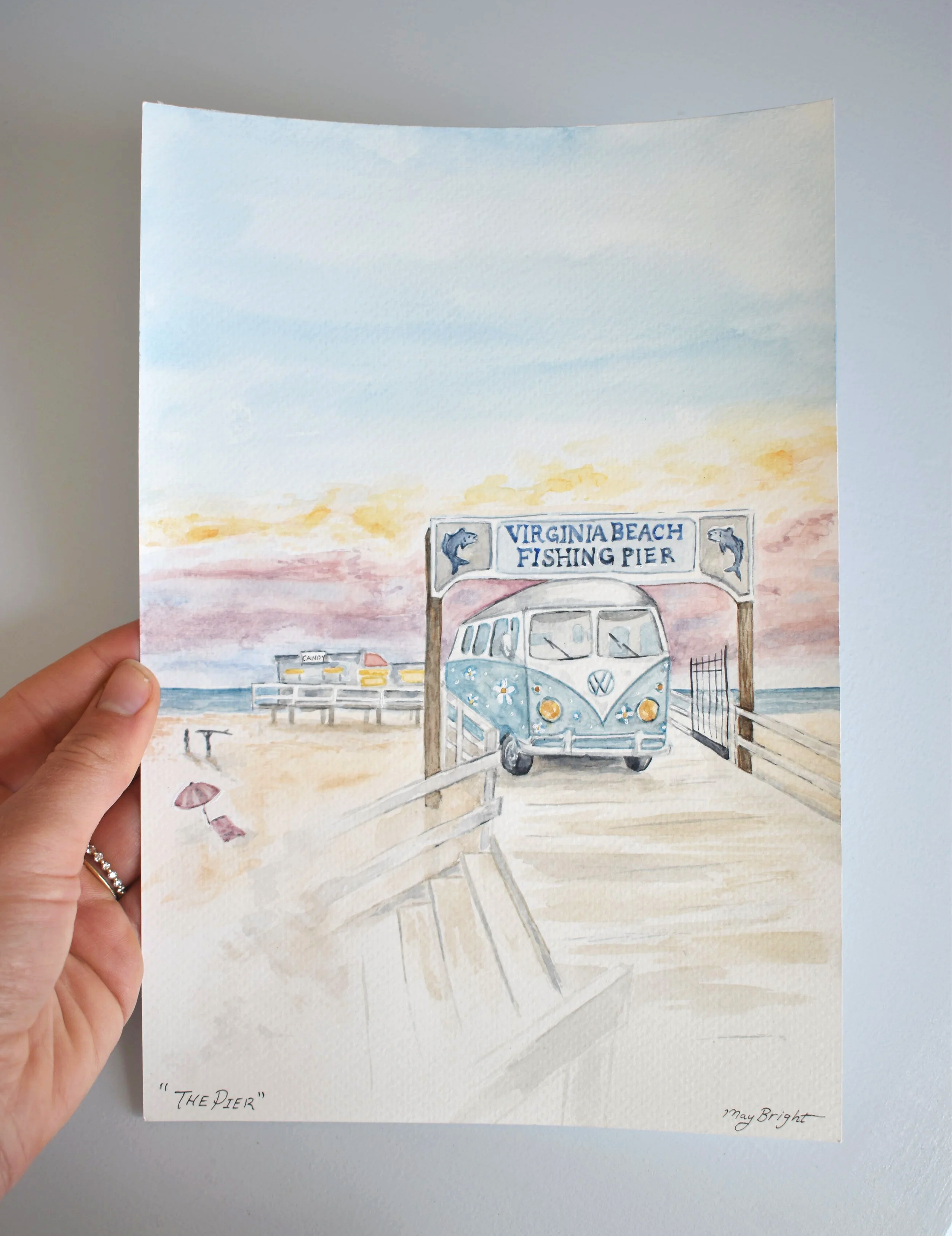 the pier
