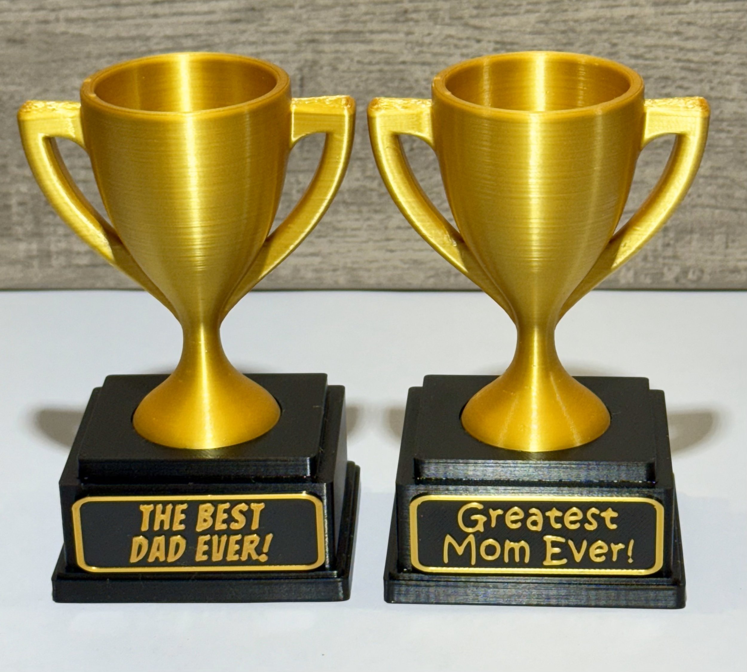 Father/Monther's Day Trophy Gift V3