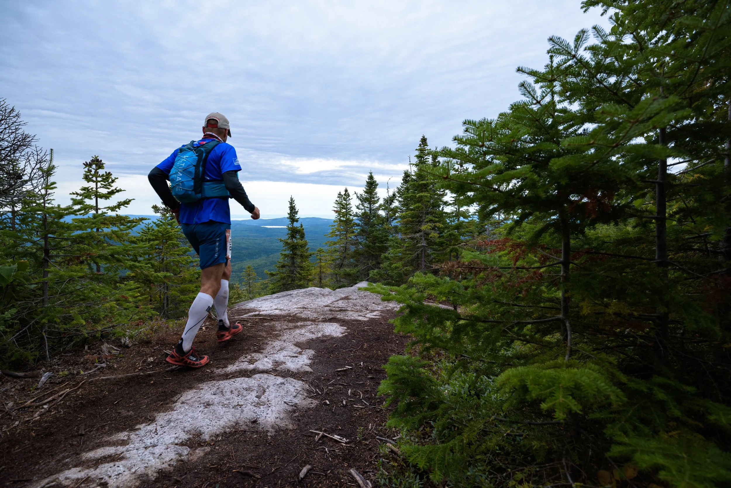 Le parcours. - 3 jours au coeur de l’arrière-pays de Charlevoix. Des sommets grandioses. 