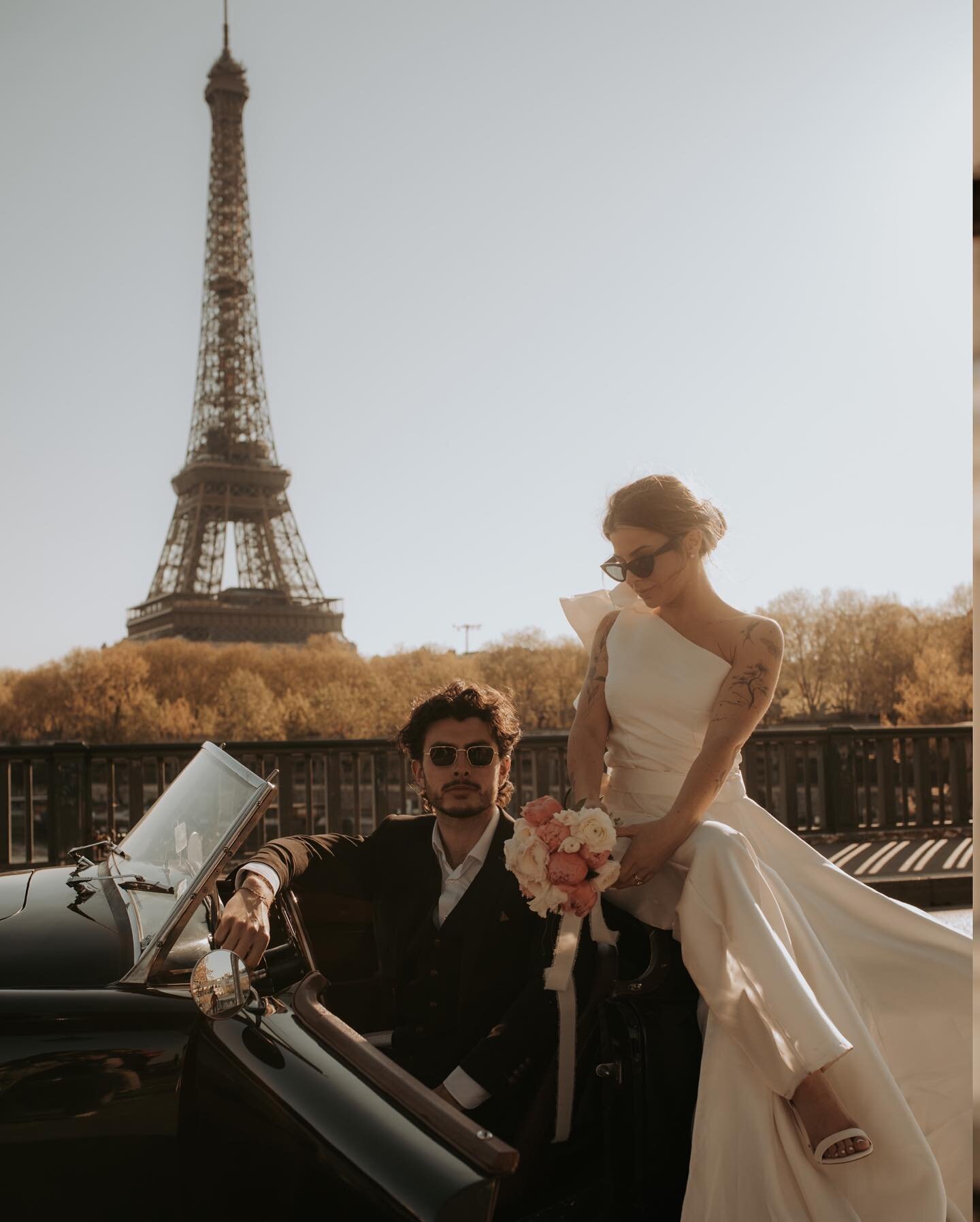 Paris, you are so romantic ✨

Matty &amp; Jeannie, you are a dream. On Cloud 9 after shooting this little love story. 

@junijewellery 
@kirstydoyleweddings 
@couple.of.scotts 
@_yogagenie 
@mrmunromenswear 

#wedding #weddingphotographer #weddingpho