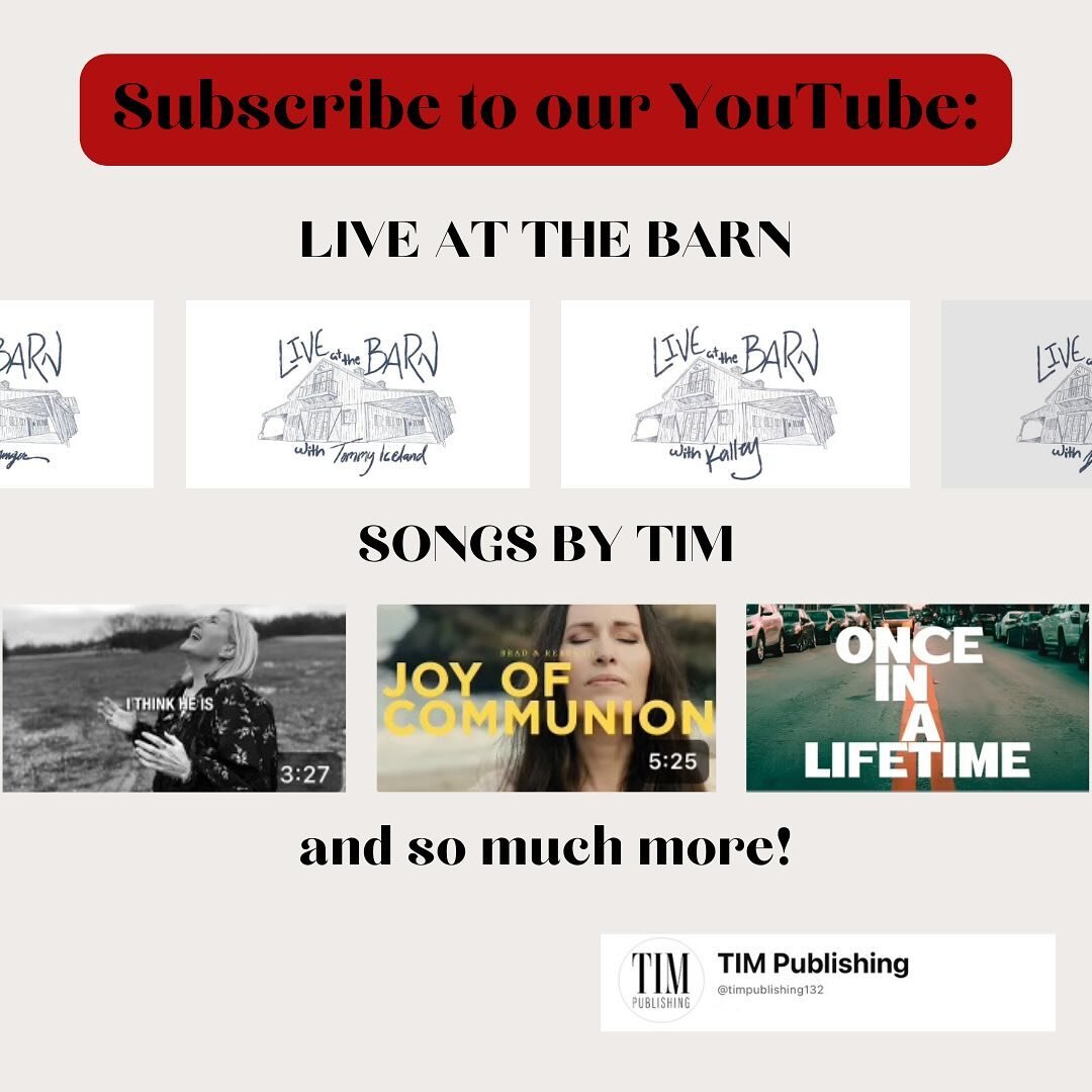 Be sure that you subscribe to our YouTube channel so that you never miss any of our content‼️🛎️

Comment &ldquo;TIM&rdquo; and tell us your favorite TIM song to get the link to our channel!!!✨🌟