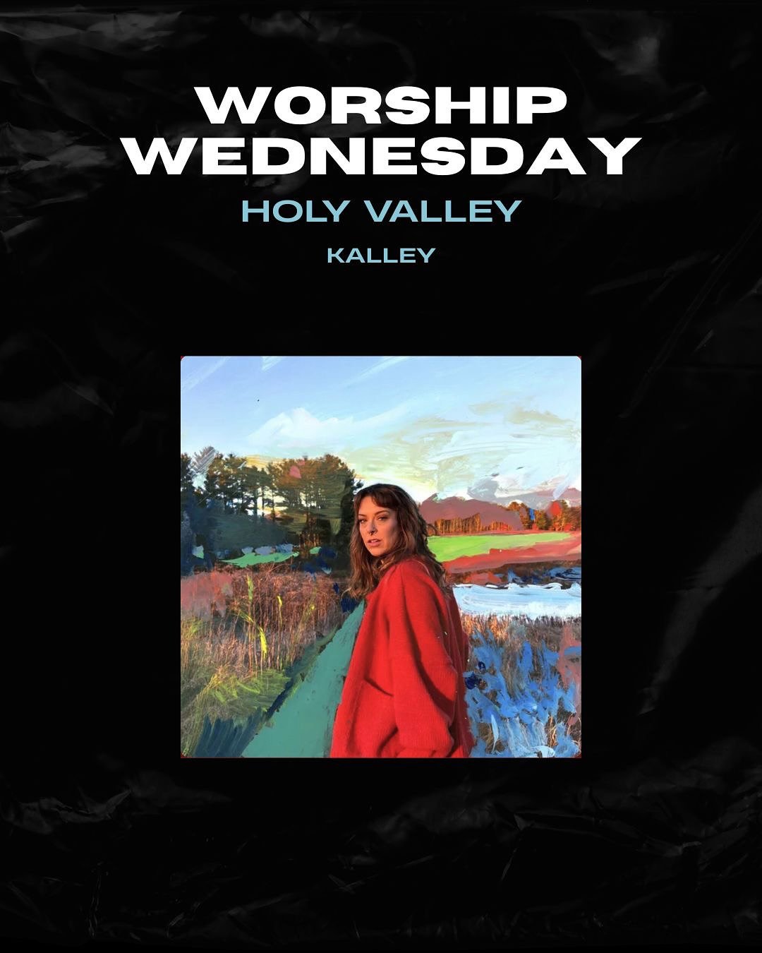 🎶 holy valley
🖊️ Written by: (TIM) Bede Benjamin-Korporaal and (TIM) Kalley Heiligenthal
🎙️ Performed by: kalley
📄 CCLI #: 7251528

&ldquo;It&rsquo;s a holy valley you&rsquo;re carving in me the day of trouble is temporary&rdquo;

#WorshipWednesd