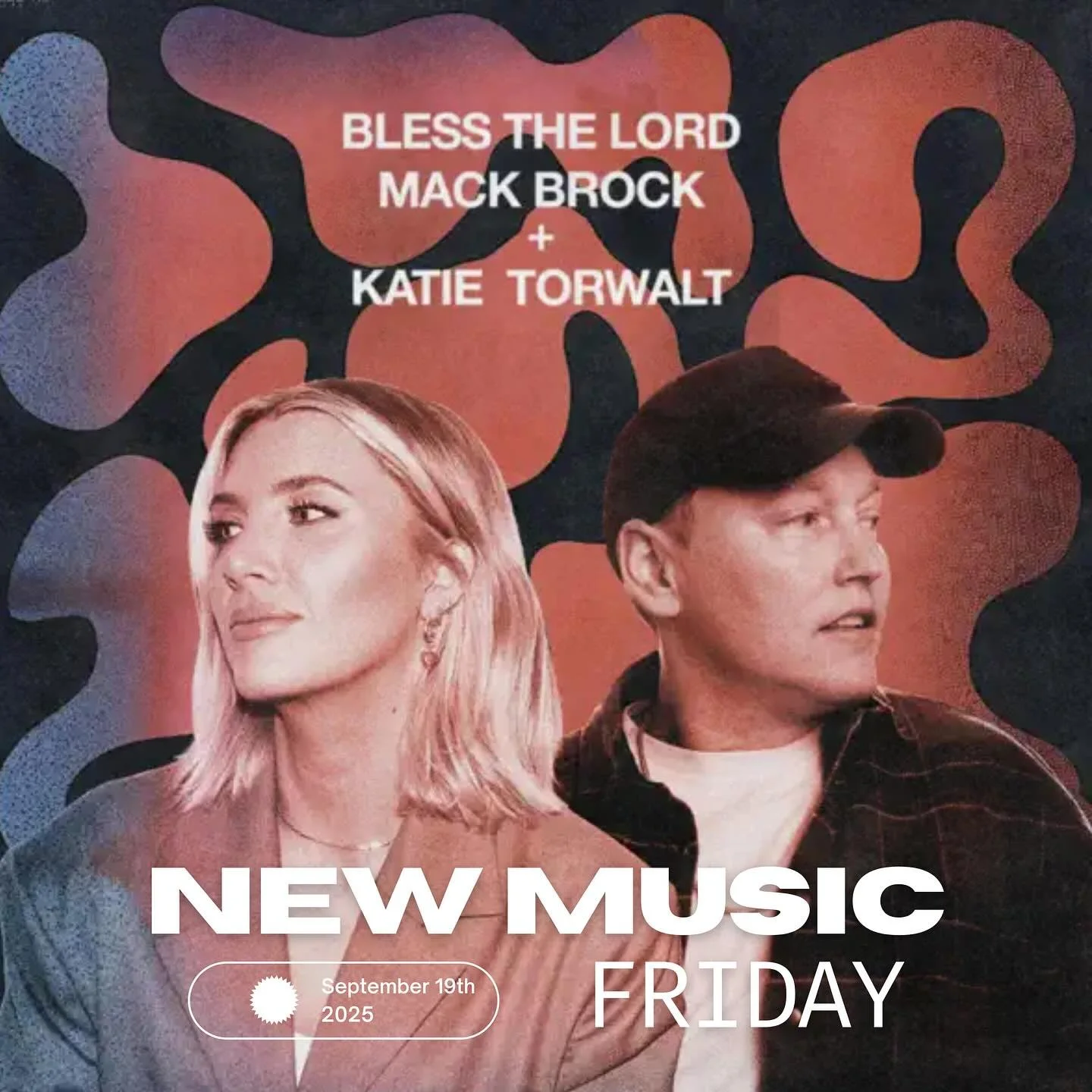 🎉 New Music Friday! 🎶✨

✨ Bless the Lord
✍️ Written by: (TIM) Chris Davenport, Pat Barrett, Mack Brock, Ethan Hulse, Chris Tomlin
🎤 Performed by: Mack Brock &amp; Katie Torwalt
✨ Song of Deliverance - Live
✍️ Written by: (TIM) Chris Davenport, Mar