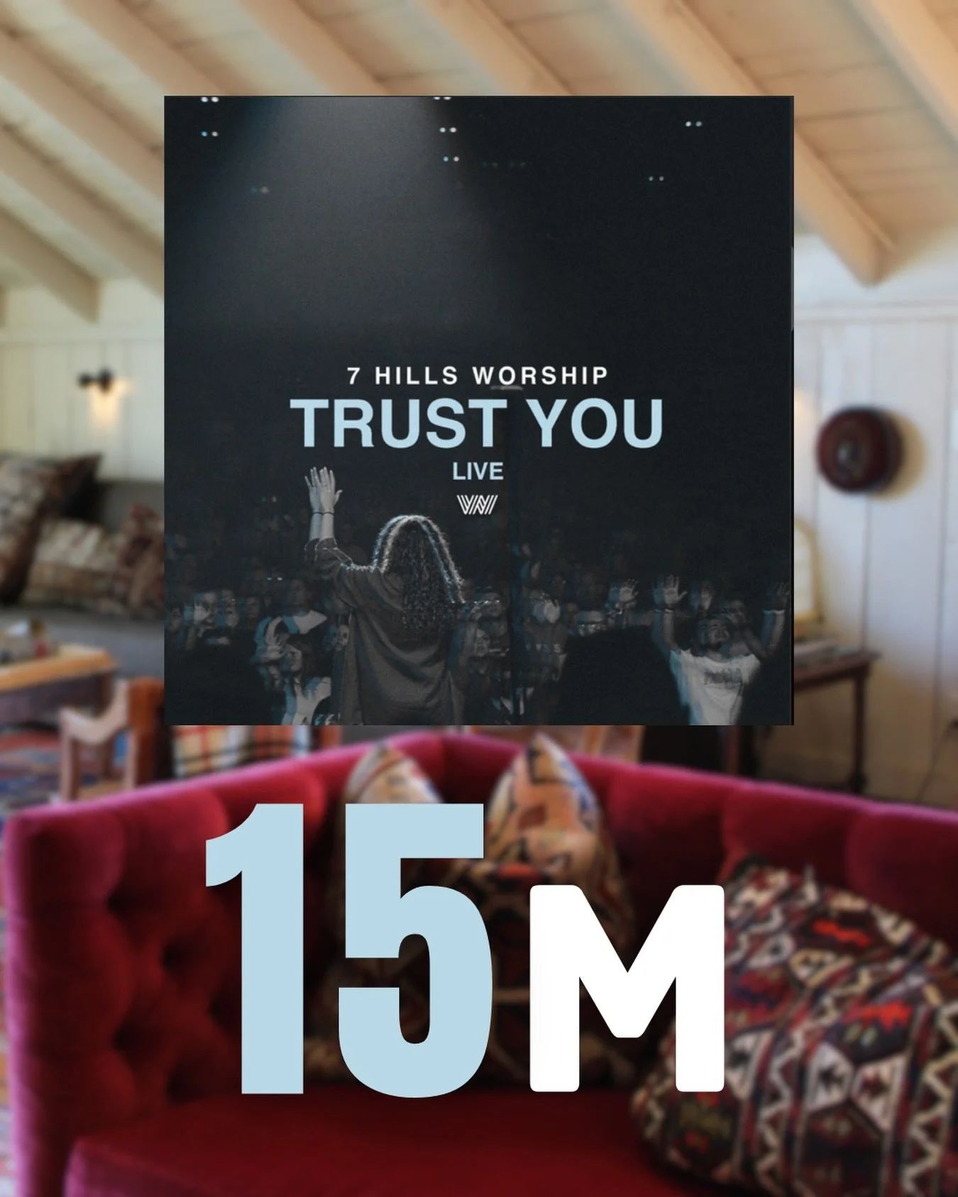 Huge congratulations to @7hillsworship and songwriter @kaelobmecum for 15 million streams on &ldquo;Trust You&rdquo;!! We&rsquo;ve loved seeing the impact of this song and pray it continues to draw people closer to Jesus!!

&ldquo;I trust you, Jesus,