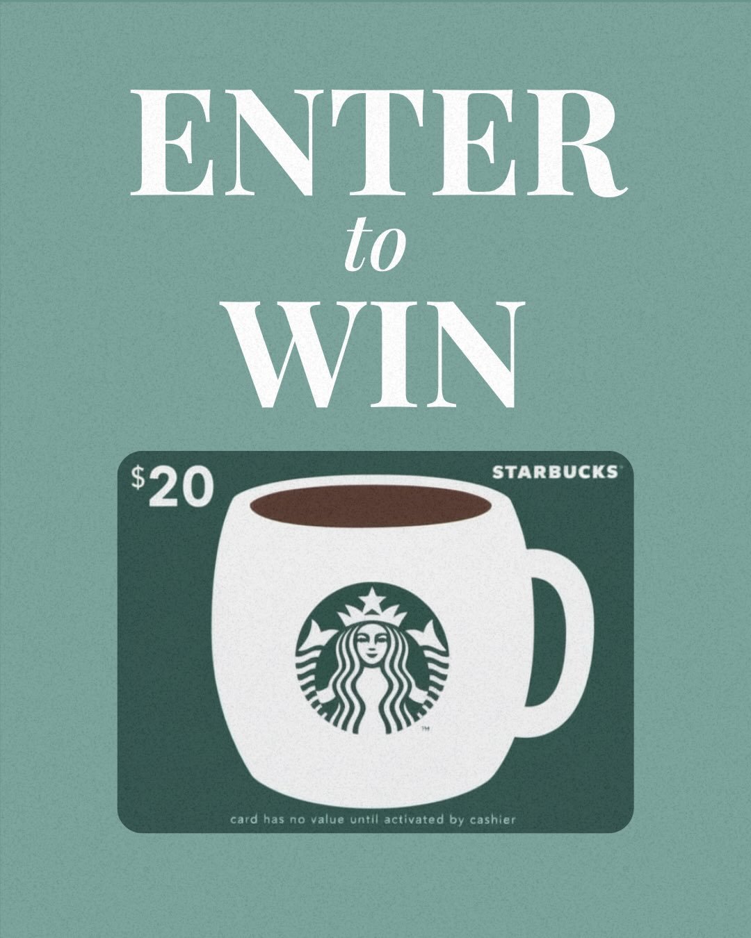 The 200th subscriber to our TIM Publishing email list will receive a $20 Starbucks Gift Card!!

Like this post and comment &ldquo;⭐️&rdquo; on this post to receive more details on how you can win!

Also, what&rsquo;s better than free coffee? Exclusiv