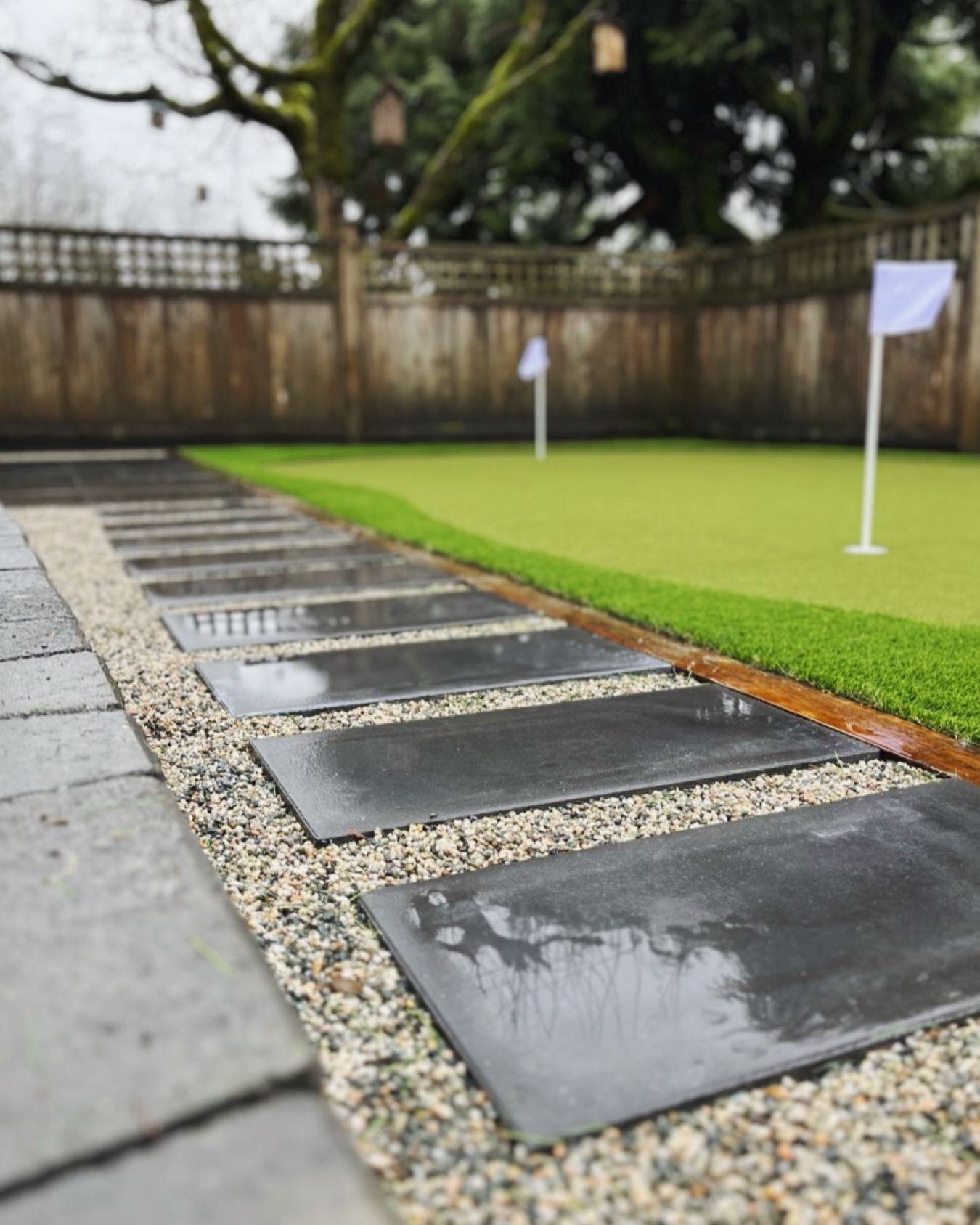 Lets get up close and personal to the job we finished in North Vancouver this week ⛳️🌧️