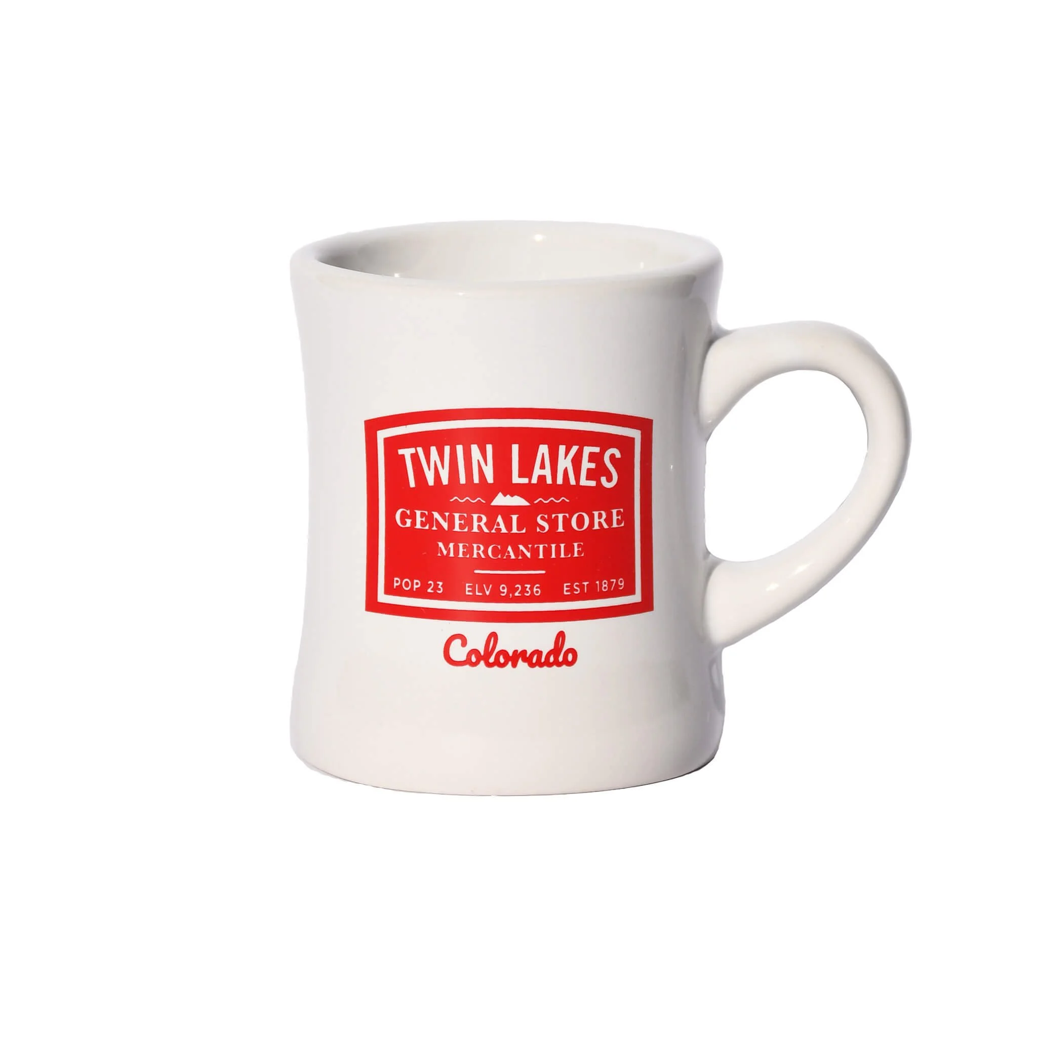 Twin Lakes Diner Mug + Sticker