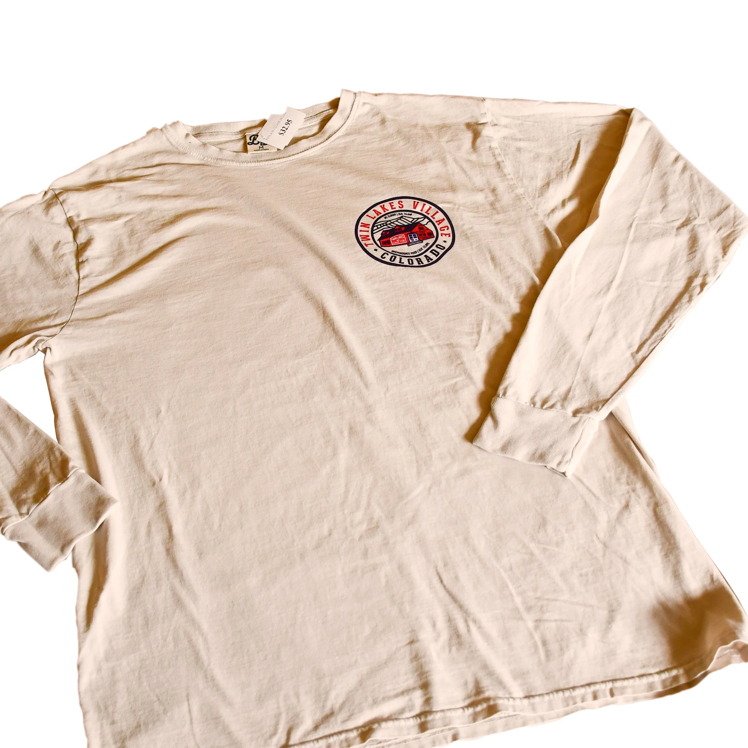 Twin Lakes General Store Cream Long Sleeve — Twin Lakes General Store