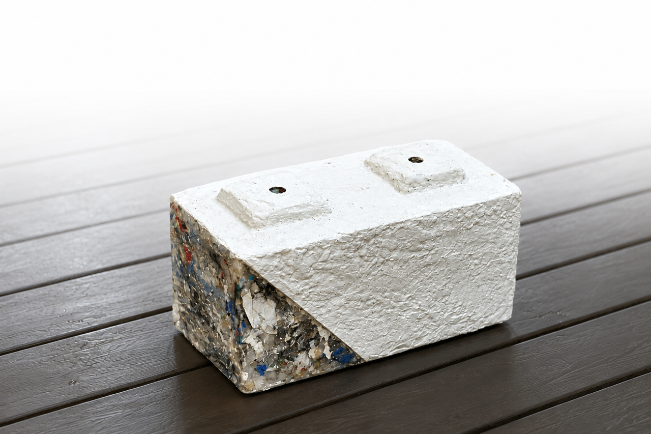 What If Plastic Waste Became Part of the Built Environment?