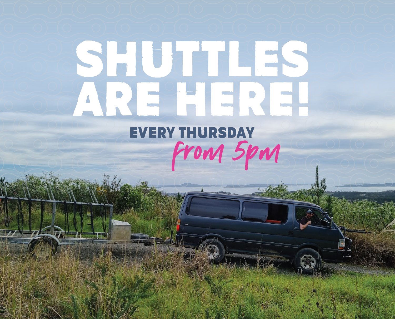 Thursday evening shuttles!