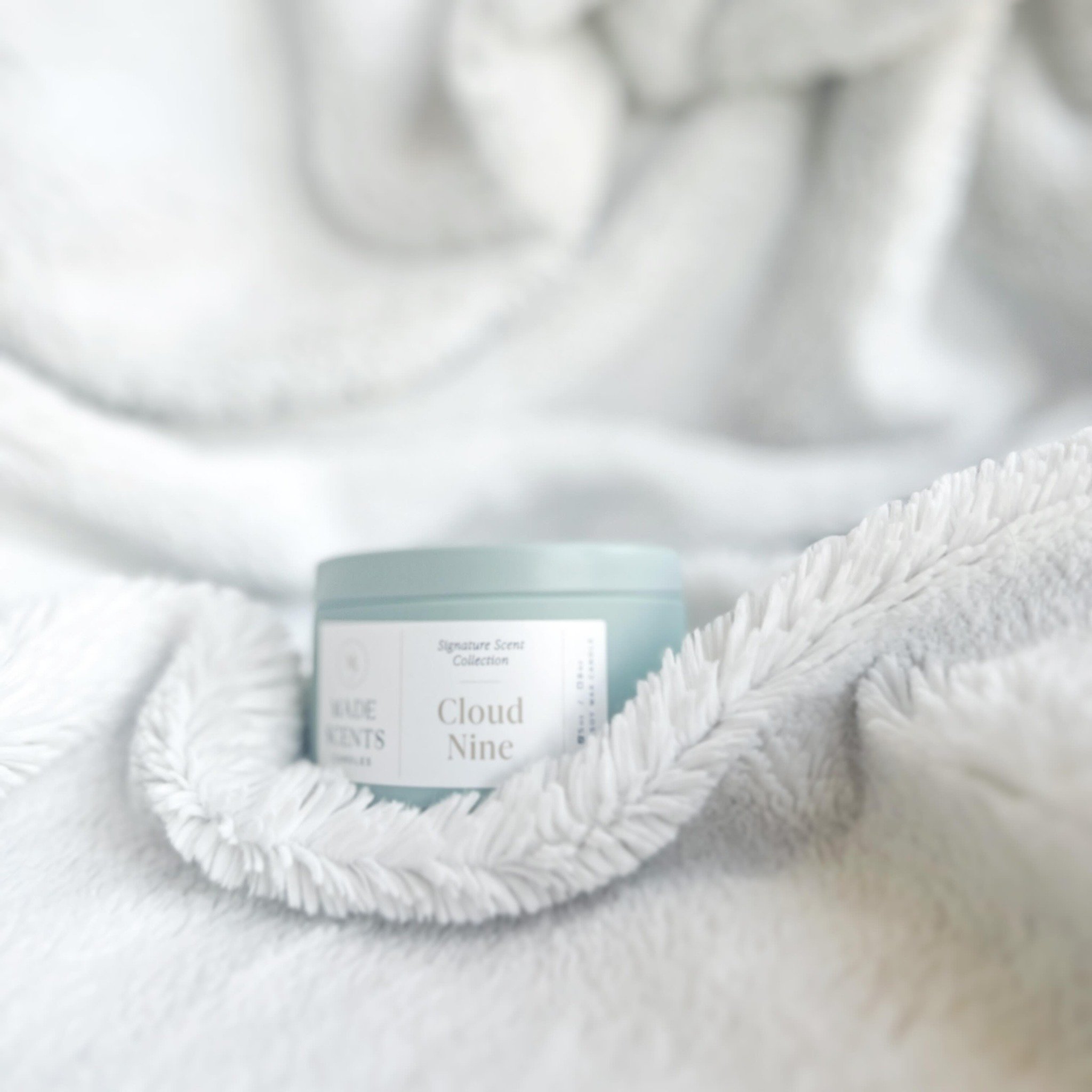 Get excited, your new favorite scent, Cloud Nine, is available now! ☁️🧺🩵

Scent notes: Fresh linen | Lily of the valley | Iris | Moss | Ocean Breeze

With billowy notes of ozone and musk layered on top of woody floral and citrus tones, this breezy 