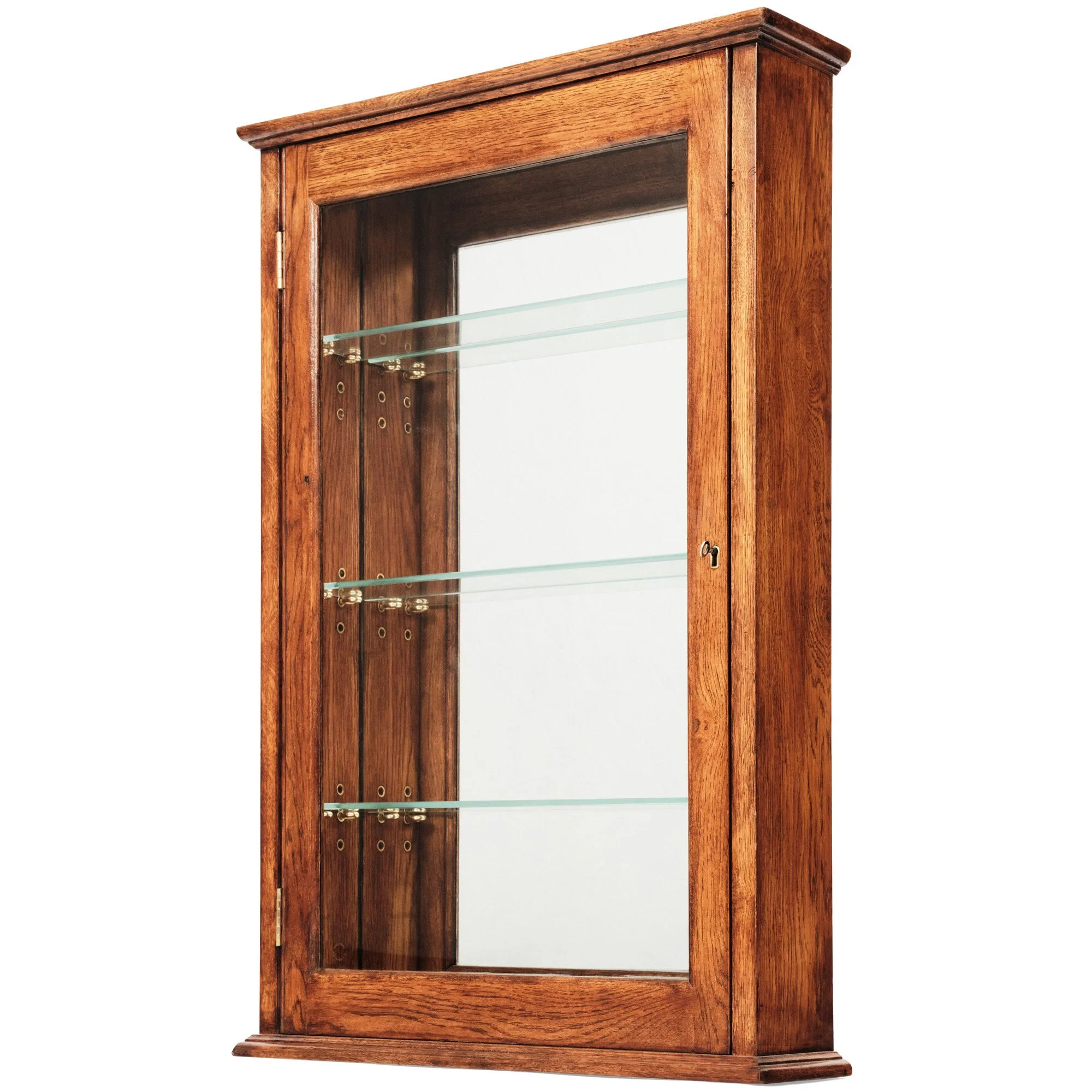 WOOD DISPLAY CABINET D A BINDER