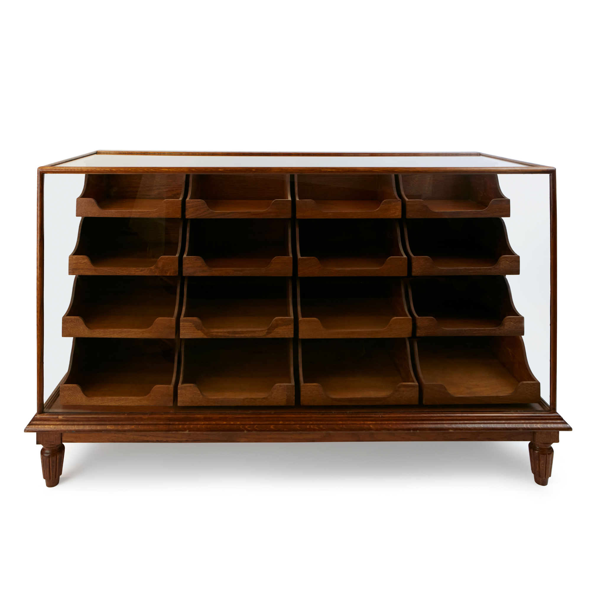 4 ACROSS WOOD HABERDASHERY COUNTER