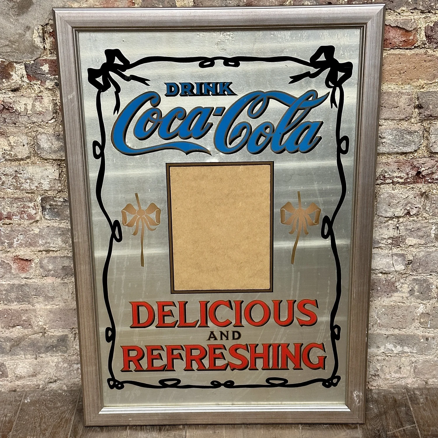 Replica Coca-Cola Advertising Mirror | Vintage Wall Décor — D & A