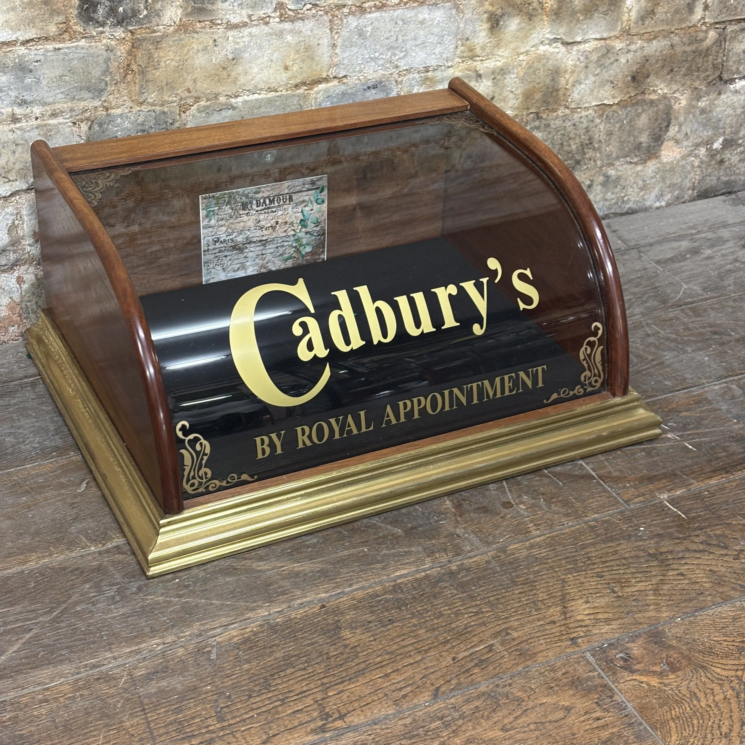 Antique Reproduction Bow Front Display Cabinet