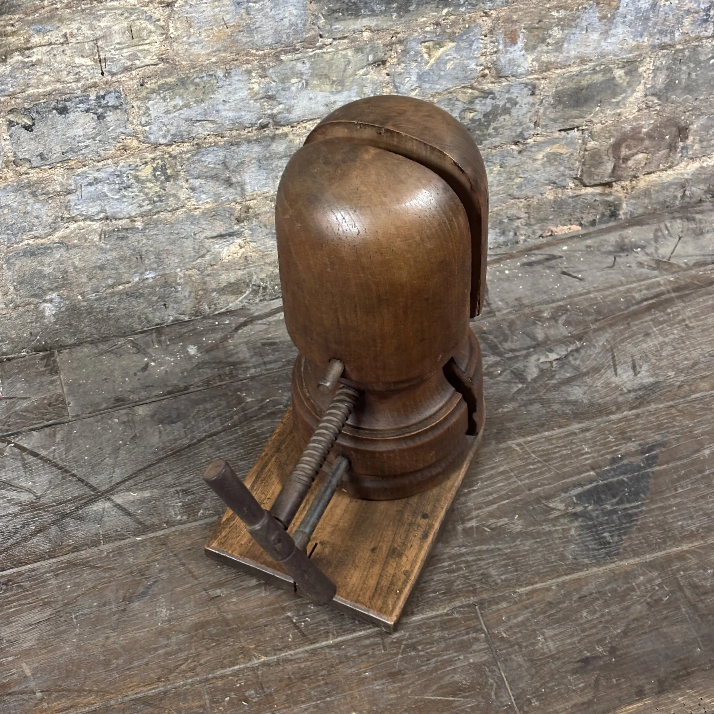 Late 19th-Century Wooden Hat Stretcher