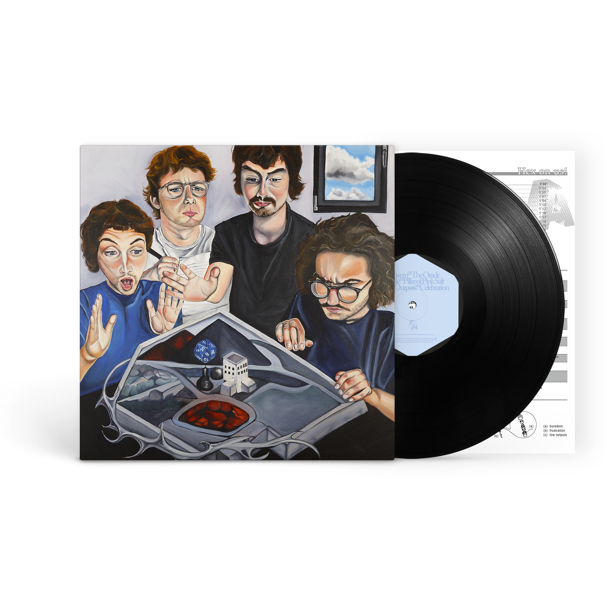 Gut Model - hex on us ! (LP)