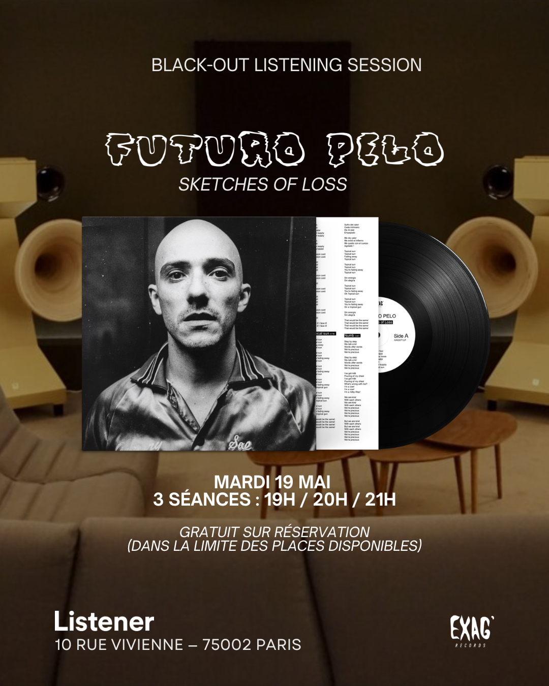 Futuro Pelo invites fans to a special Listening Session
