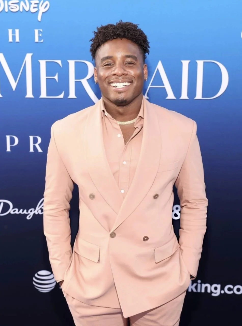Essence The Little Mermaid Premiere:James Henry|| By LC Lux### Red Carpet