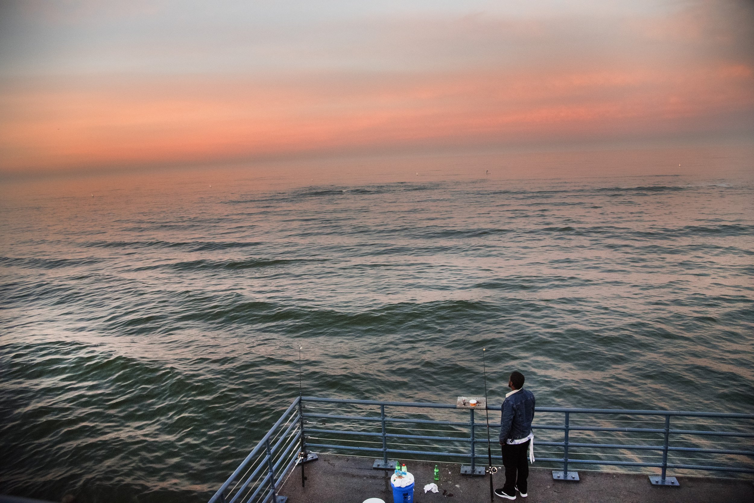 Santa Monica Pier Morning Fishing.jpg