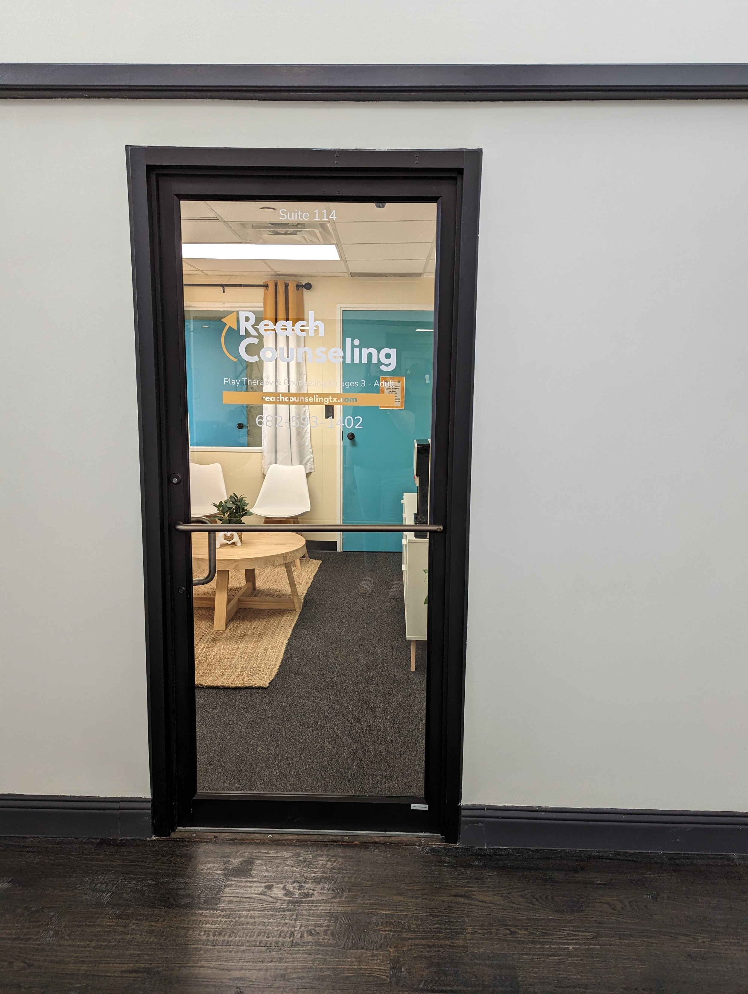 Front entrance of Suite 114