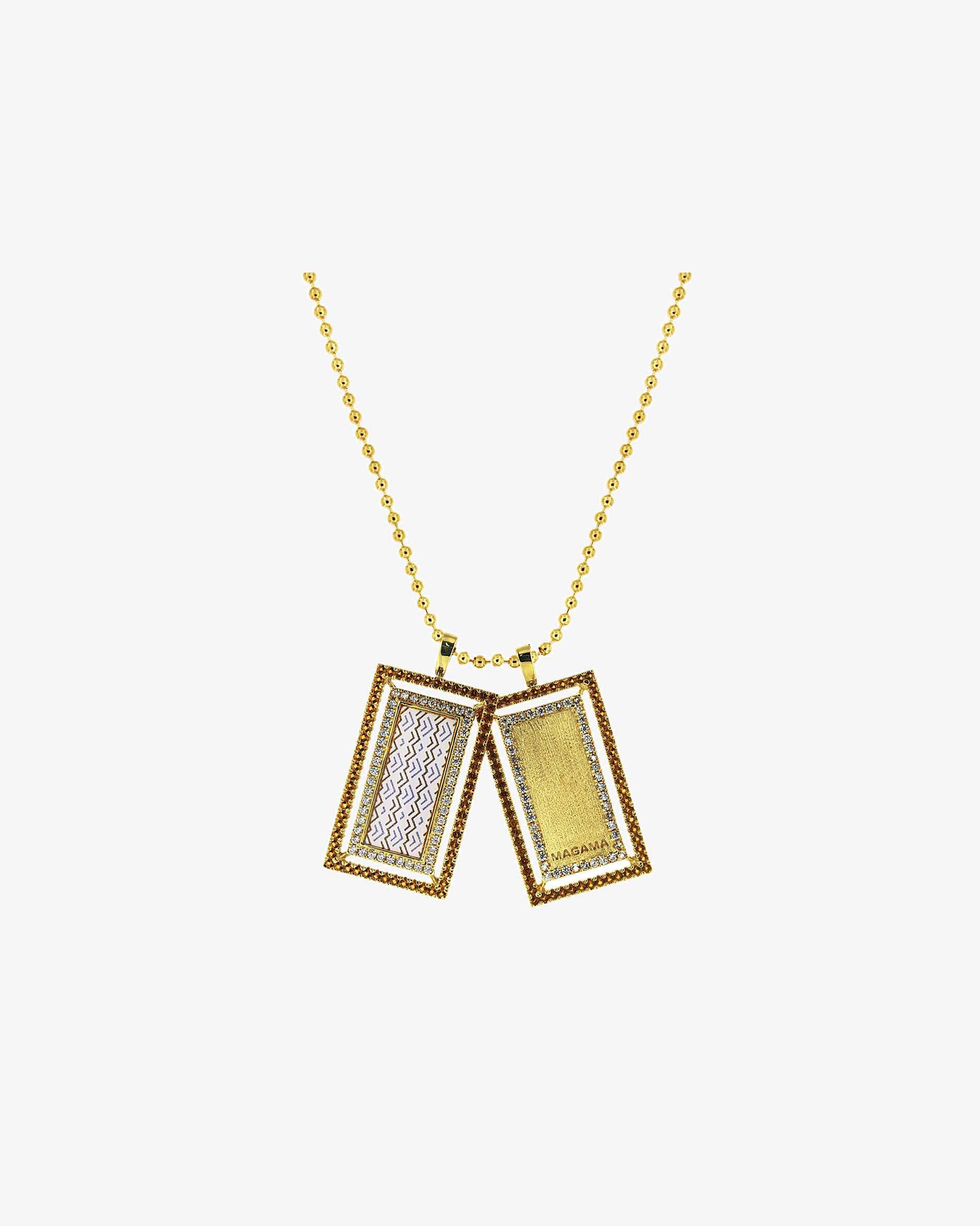 Sophie gold necklace — MAGAMA