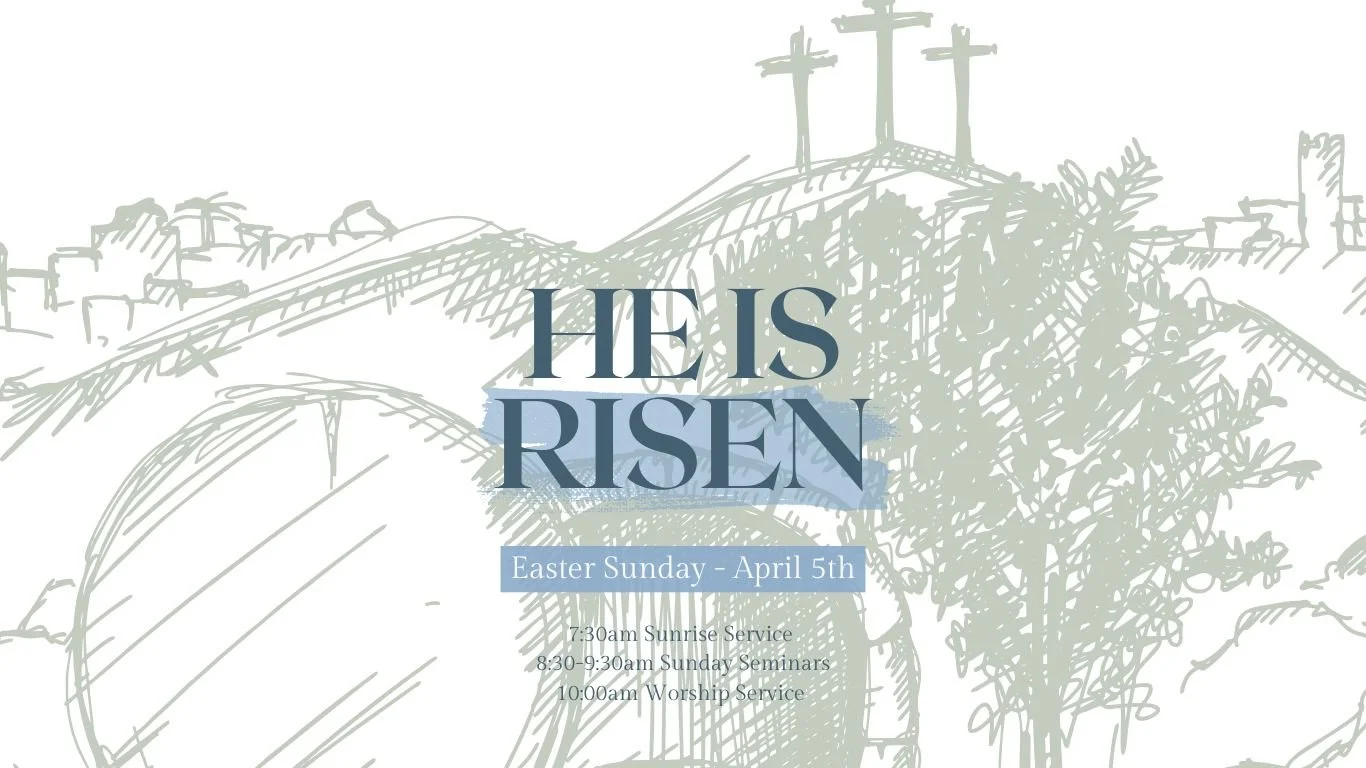 Easter Sunday: Sunrise Service