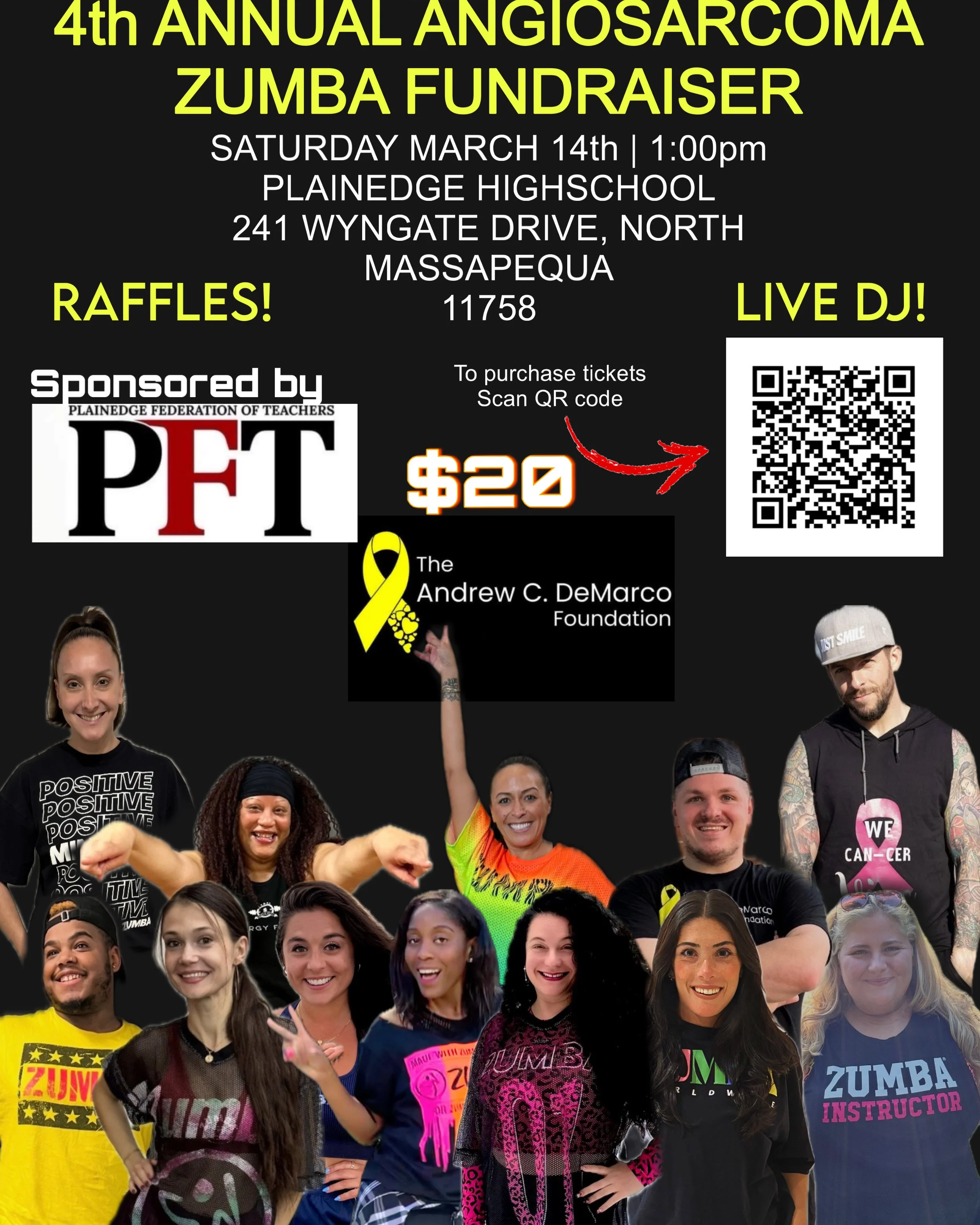Angiosarcoma Zumba Fundraiser