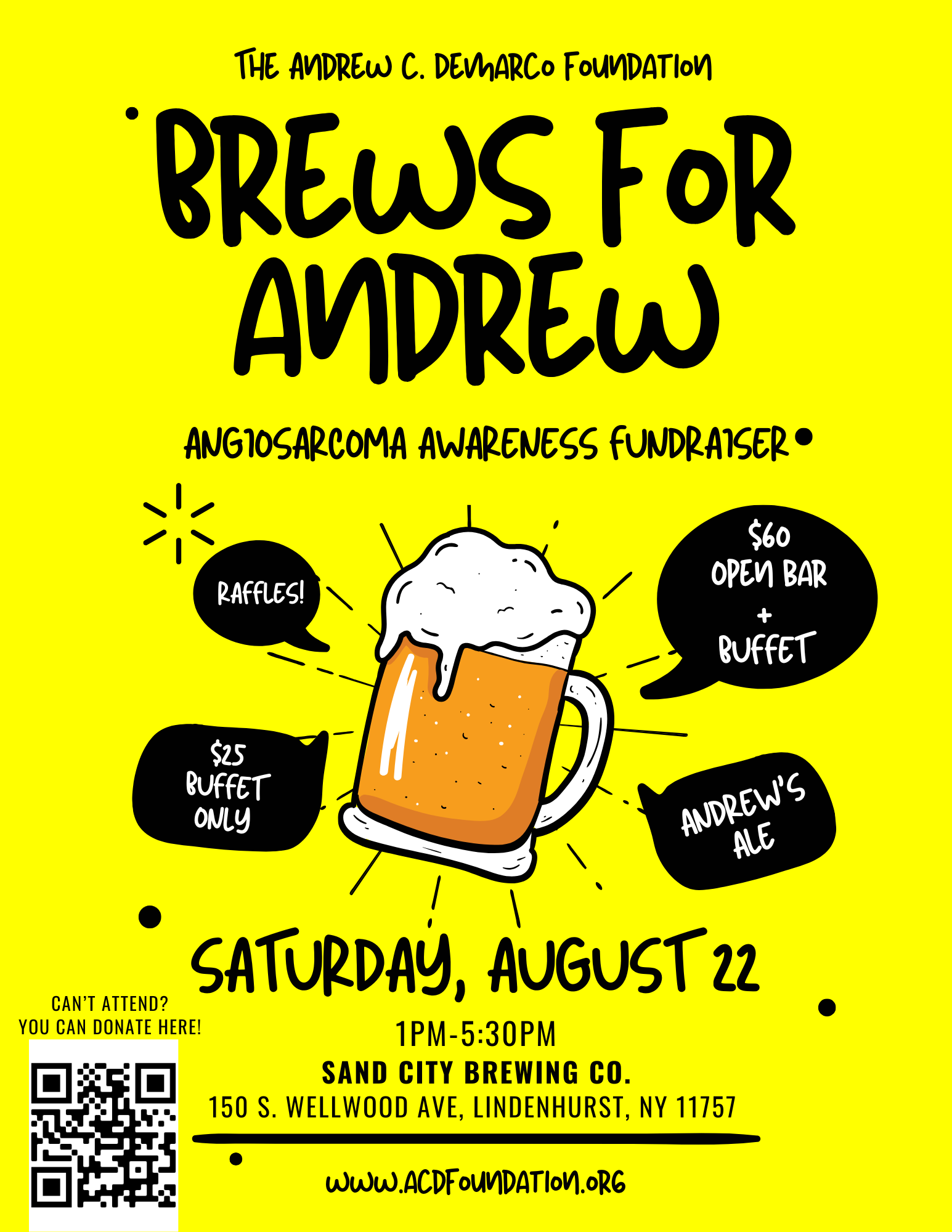 Brews for Andrew Fundraiser