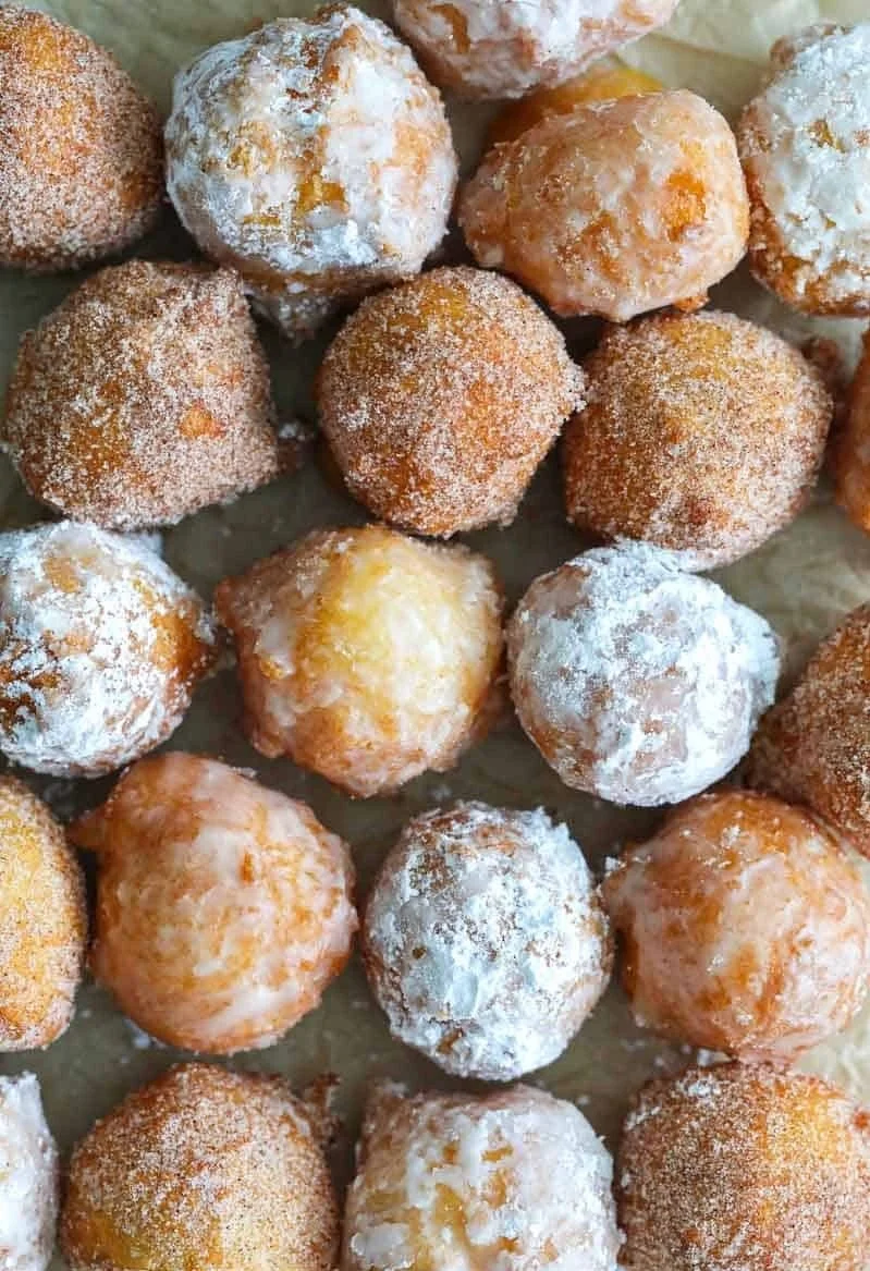 Concrete Donuts Sprinkled with Mold