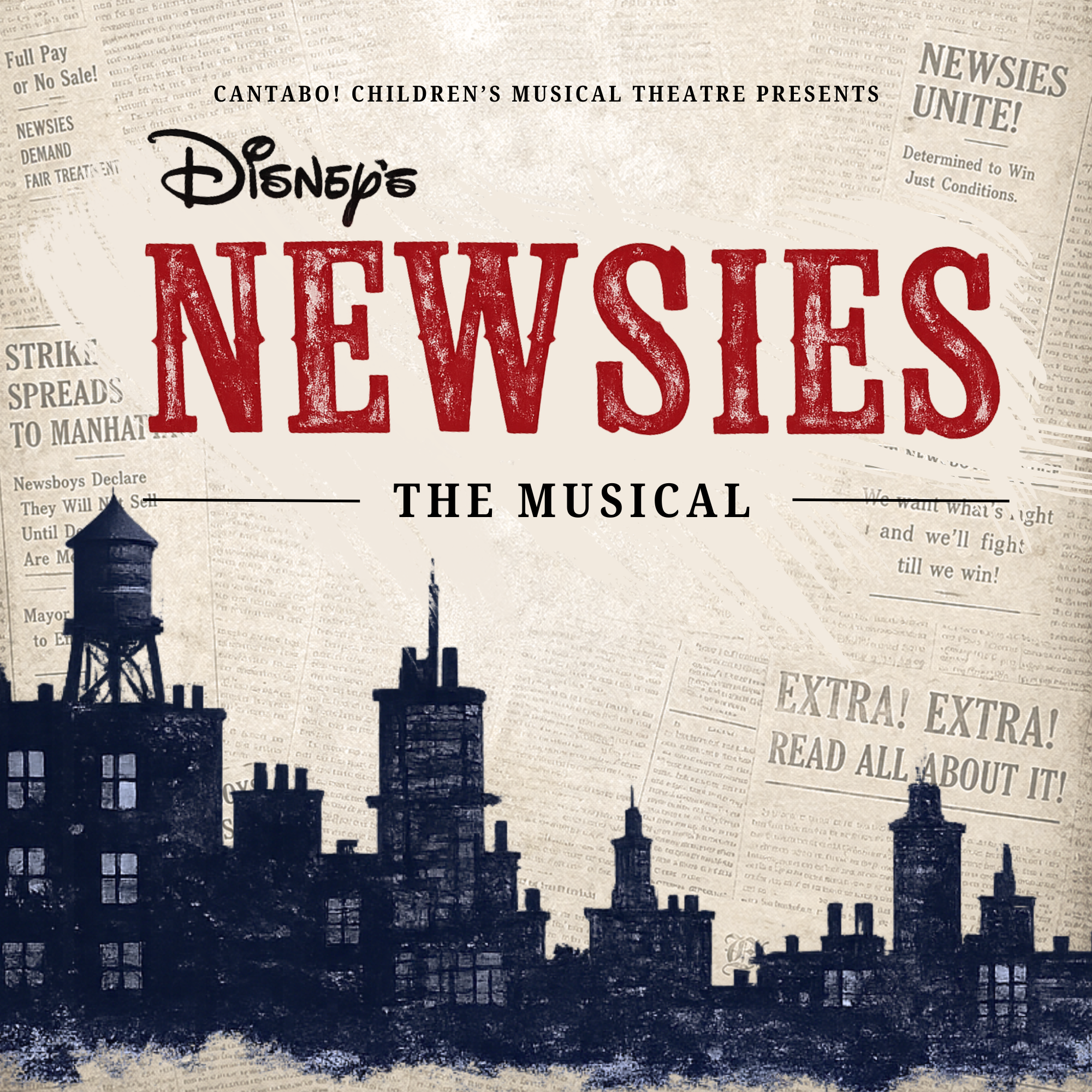 Newsies Registration