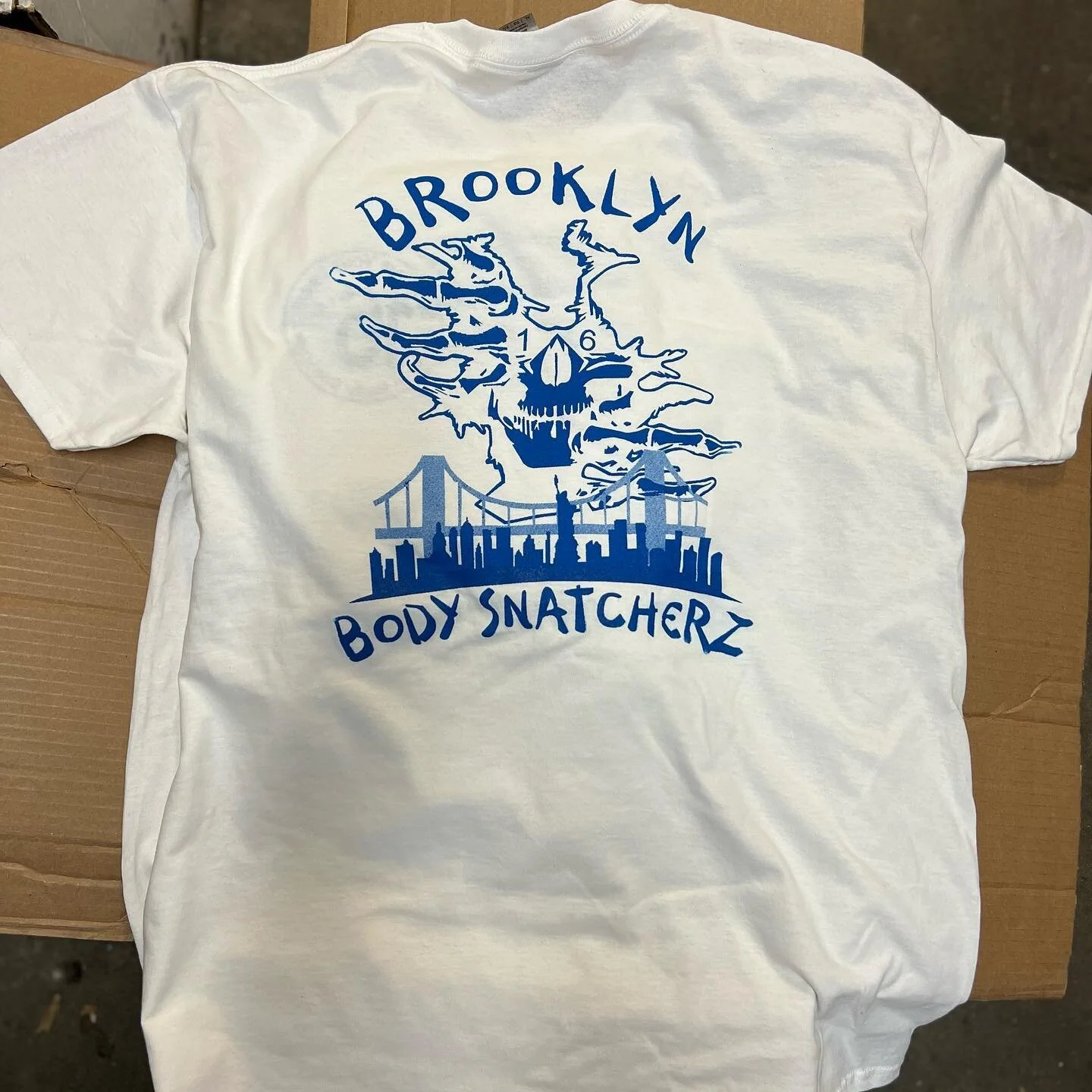 Recent work for local Motorcyle club &ldquo;Brooklyn Body Snatcherz&rdquo;

Dm us for your next club, team, group order!

#CommunityPrintLab #screenprinting #tshirt #motorcycle #club #biker #bikergang #motorcycleclub #brooklyn #statenisland #nyc #tsh