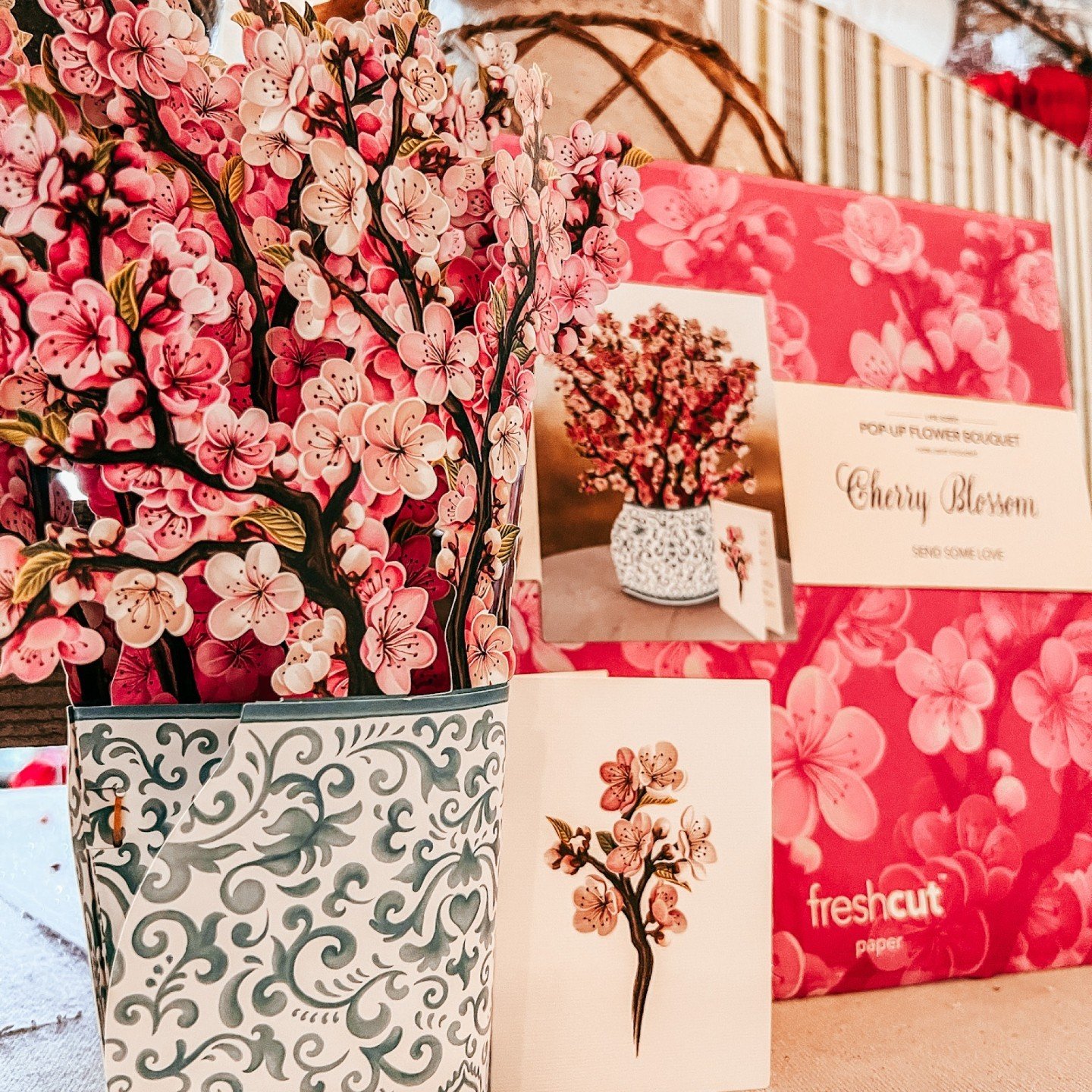 🌸✂️ When life gives you paper, make a cherry blossom tree! 🌸✨ Because who needs real flowers when you can have a forever bloom? 💁&zwj;♀️ And hey, it's never too early to start planning for Mother's Day! Get ahead with heartfelt finds like this bea