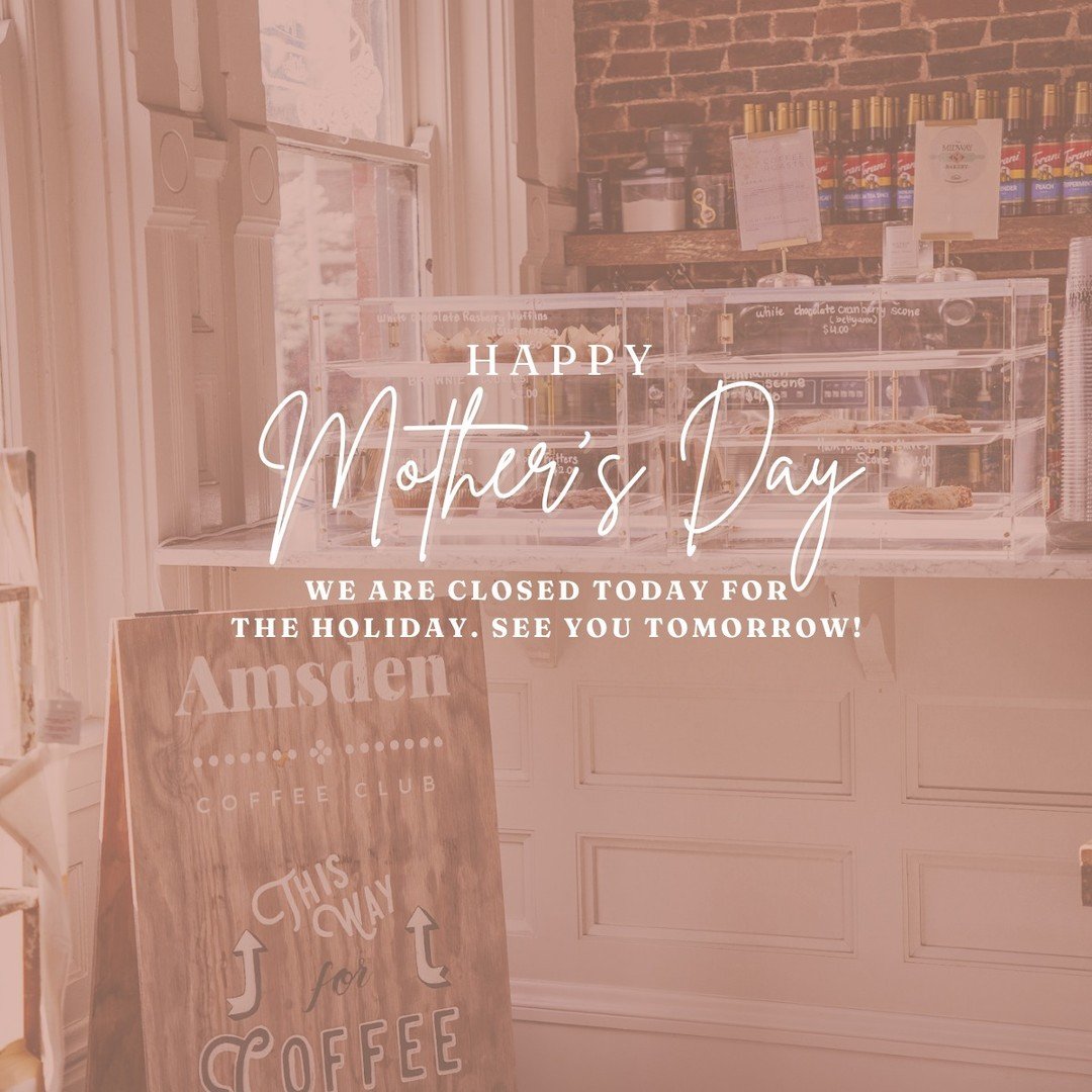 🌸💕 Happy Mother's Day to all the amazing moms out there! 💐✨ Just a heads up, we'll be closed today to celebrate all the incredible mothers in our lives. Take some time to relax and enjoy the day with your loved ones! We'll see you bright and early