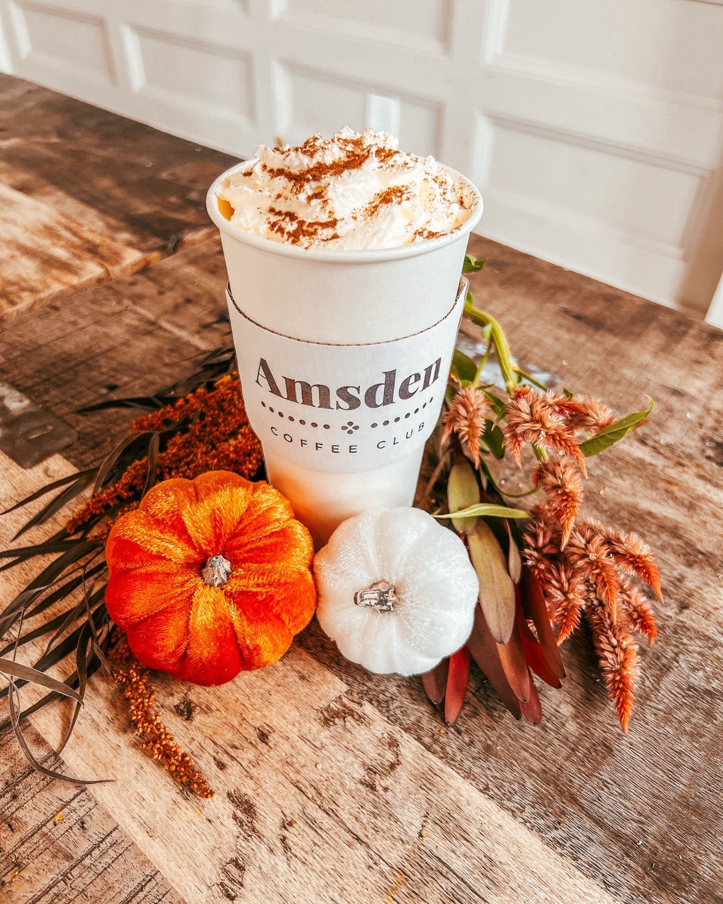 It&rsquo;s not officially fall until you&rsquo;ve had your first Pumpkin Spice Latte. 🍂☕ 

Ours is made with pumpkin spice + vanilla, blended with espresso and milk, then topped with pumpkin pie spice. 

A true autumn classic you&rsquo;ll want on re