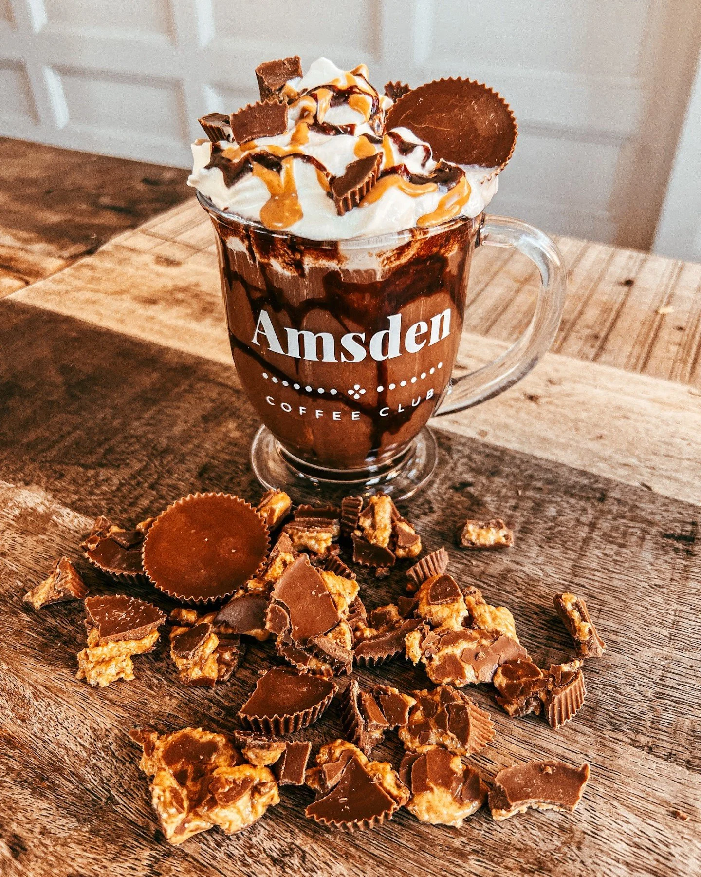 We&rsquo;re CLOSED TODAY (Monday, Jan 26) due to weather, but our Reese&rsquo;s Hot Chocolate will be waiting for you tomorrow when we reopen. 🙌

Rich cocoa mixed with peanut butter syrup, topped with whipped cream, chocolate + peanut butter drizzle