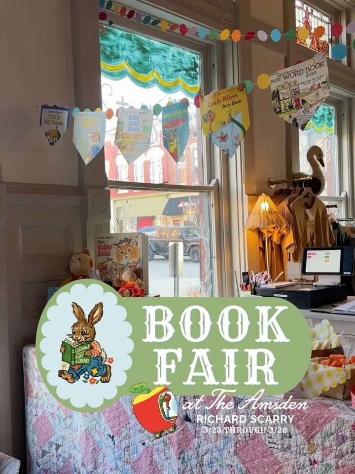 🚕📚 All aboard for Richard Scarry Week!

From March 23&ndash;28, Busy Town is taking over Gathered Play + Create. If your kids love spotting all the silly characters, cars, and tiny details in Richard Scarry books, they&rsquo;re going to have the be