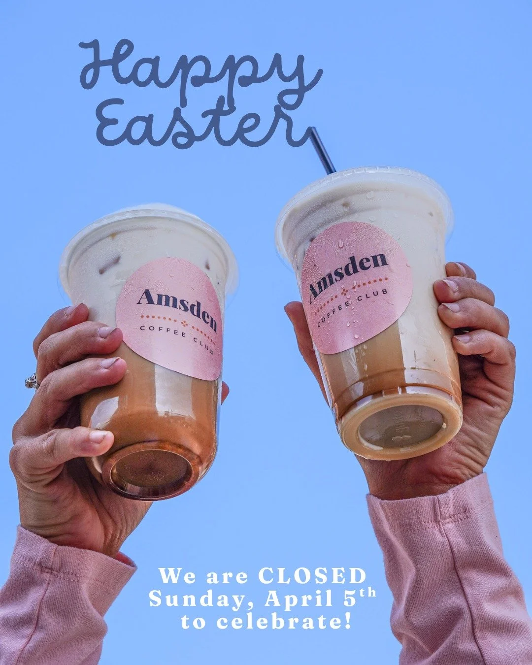 Hippity hoppity&hellip; just a little heads up! 🐰💛

We&rsquo;ll be closed on Easter Sunday so our team can enjoy the holiday with their families.

We&rsquo;ll be back after the bunny hops on by and ready to see you again soon.

Wishing you the swee