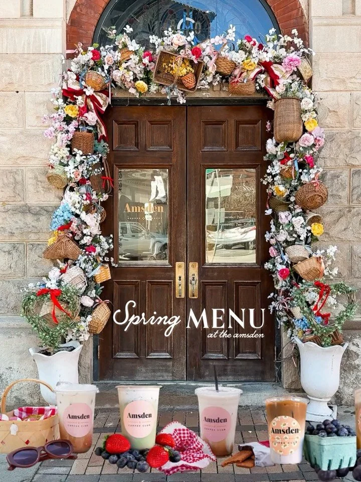 Spring Menu 🫶
.
.
.
#theamsden #travelky #visitlex #versaillesky #coffeeshop