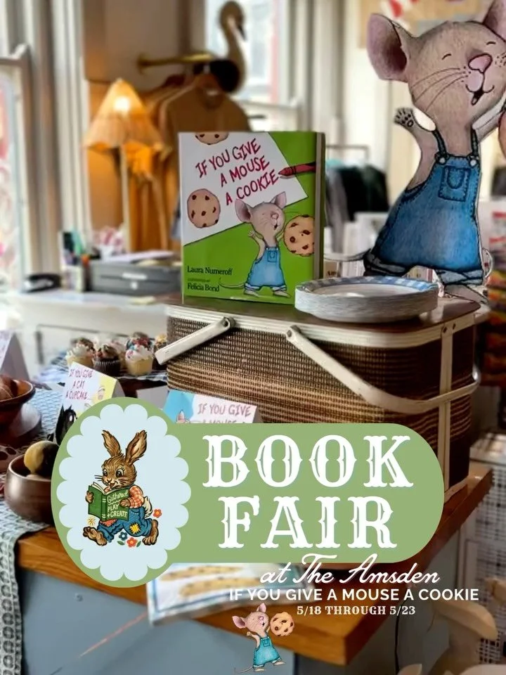 If you give a mouse a cookie&hellip; he&rsquo;s definitely going to want to come to this. 🐭🍪💛

We&rsquo;re celebrating all week long with themed snacks, crafts, and storytime at Play + Create.

📅 May 18&ndash;23

✨ Reserve your play session and c