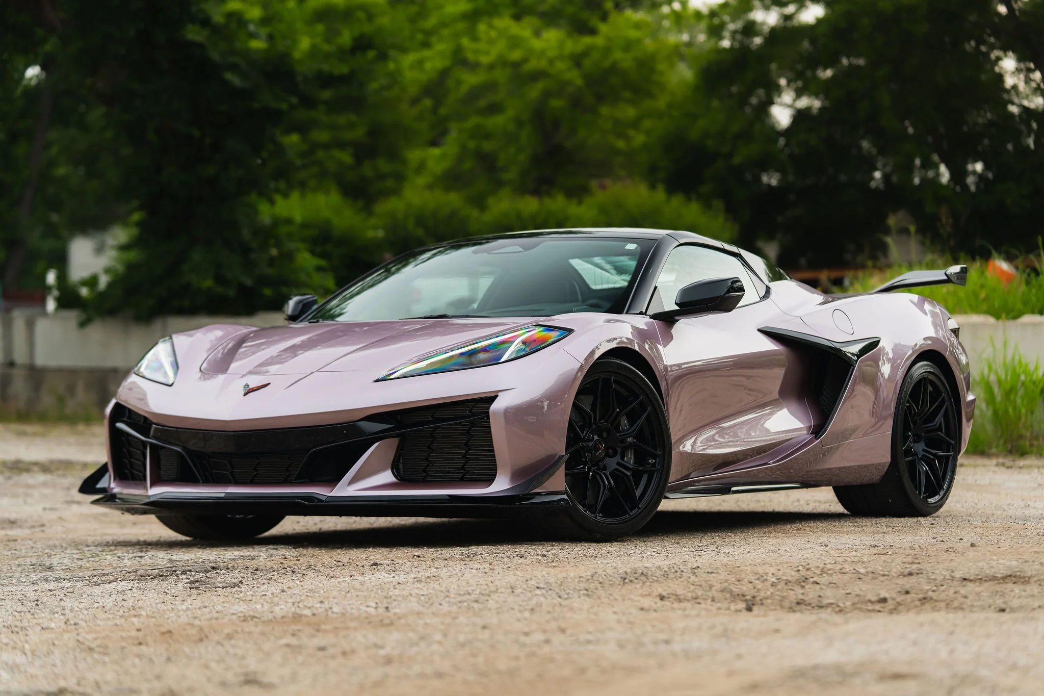 color change PPF on a Z06 Corvette